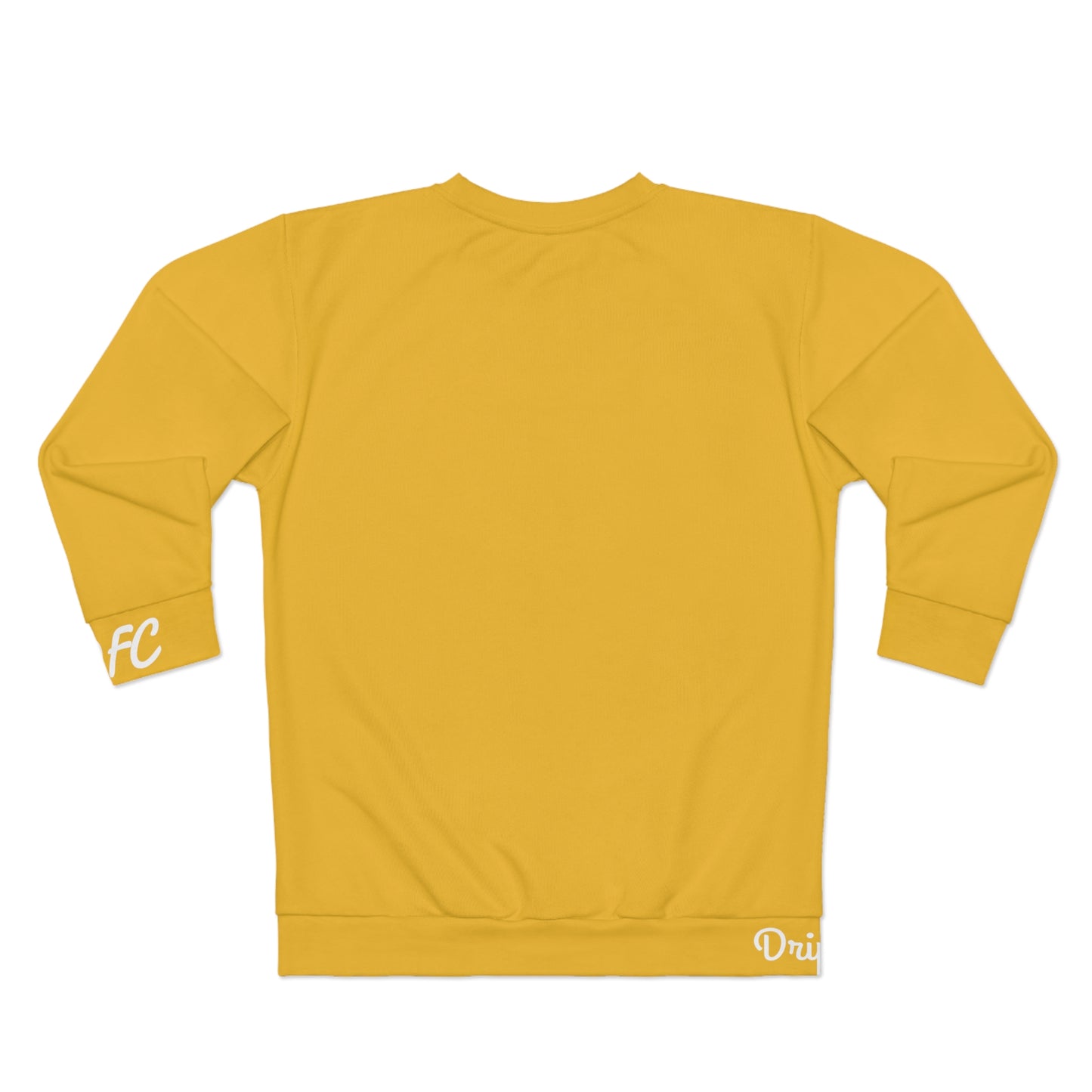 "Par 5" Yellow Unisex Sweatshirt (AOP)
