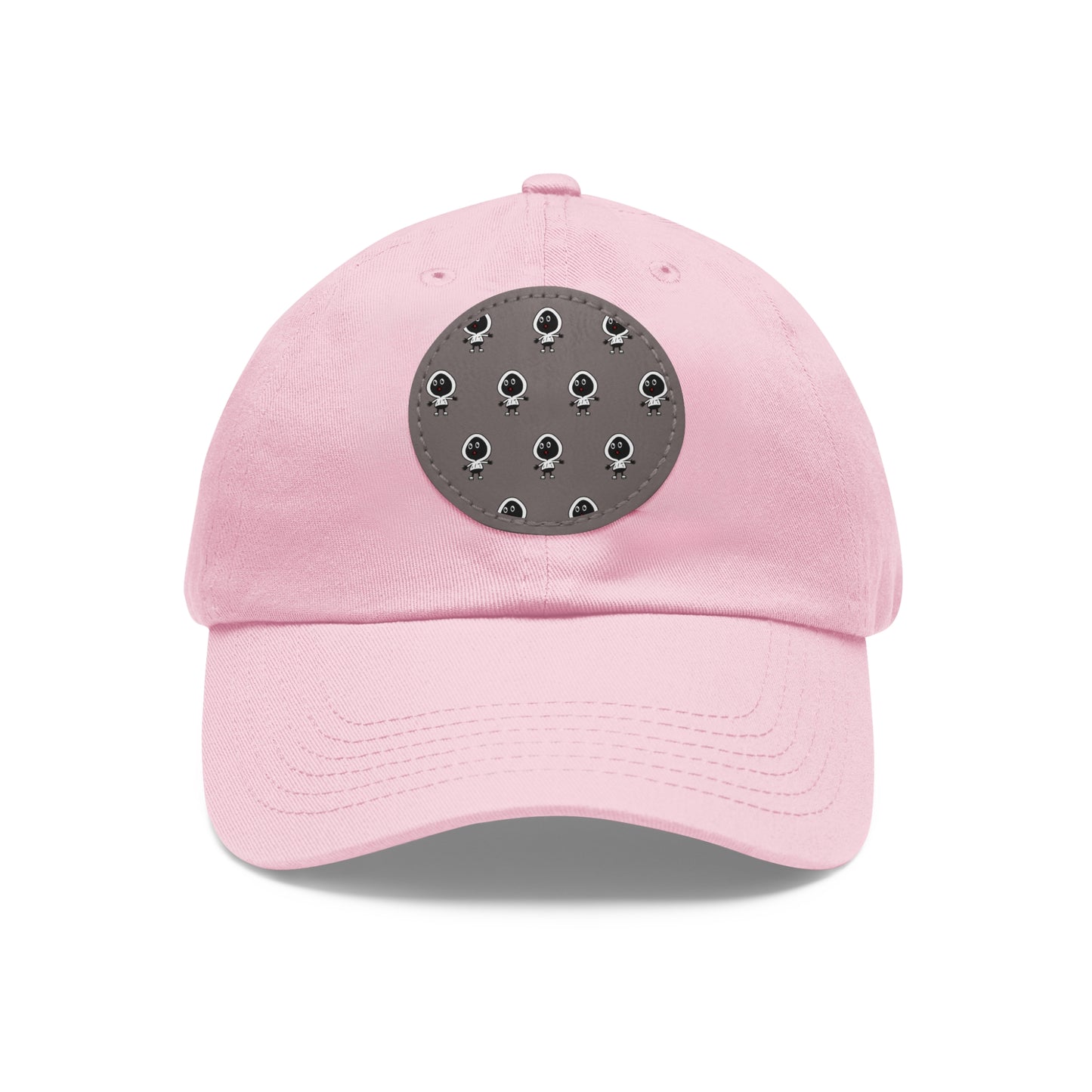 Dope Fiction Dad Hat with Leather Patch (Round)