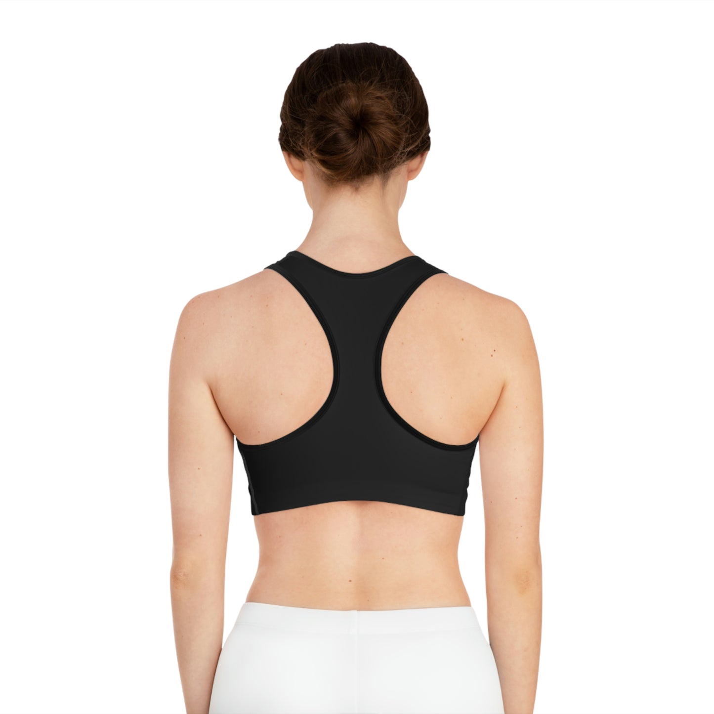 "Smoking Moon" Sports Bra (AOP)