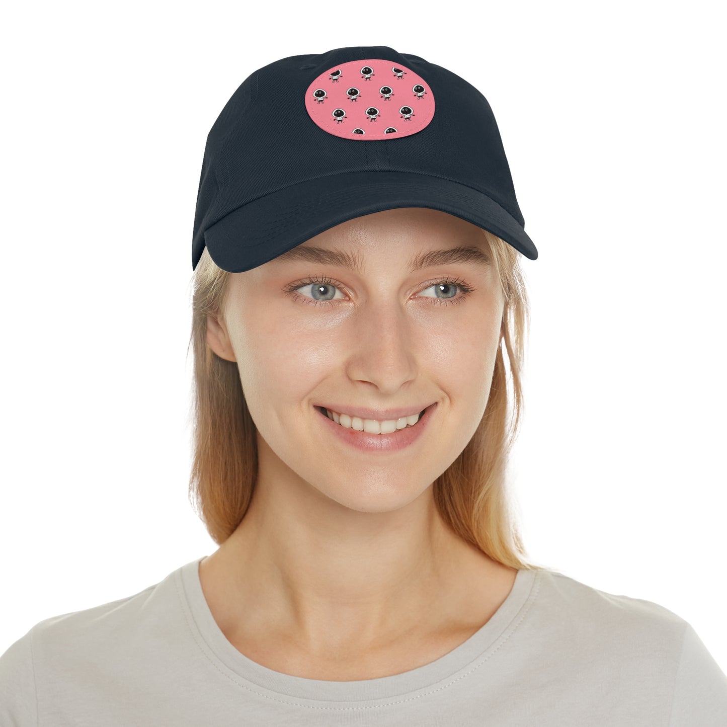 Dope Fiction Dad Hat with Leather Patch (Round)