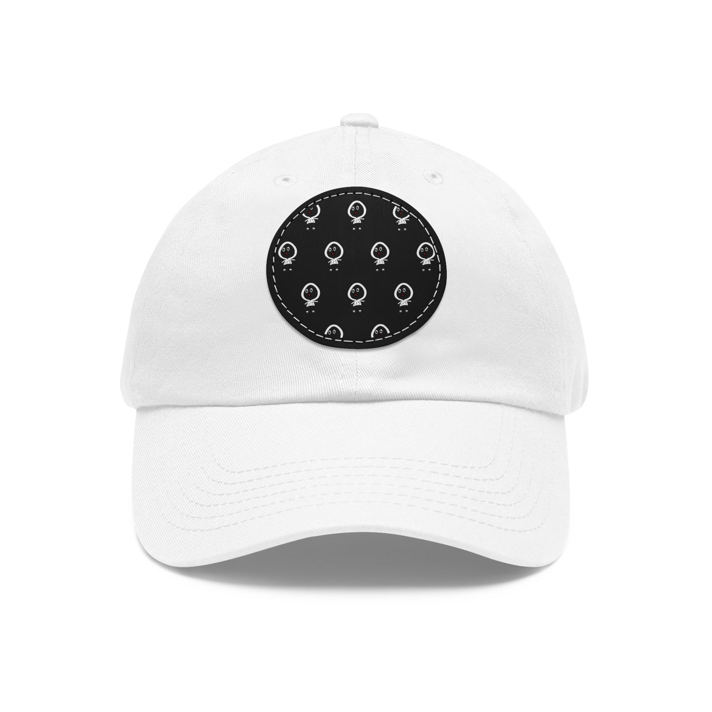 Dope Fiction Dad Hat with Leather Patch (Round)