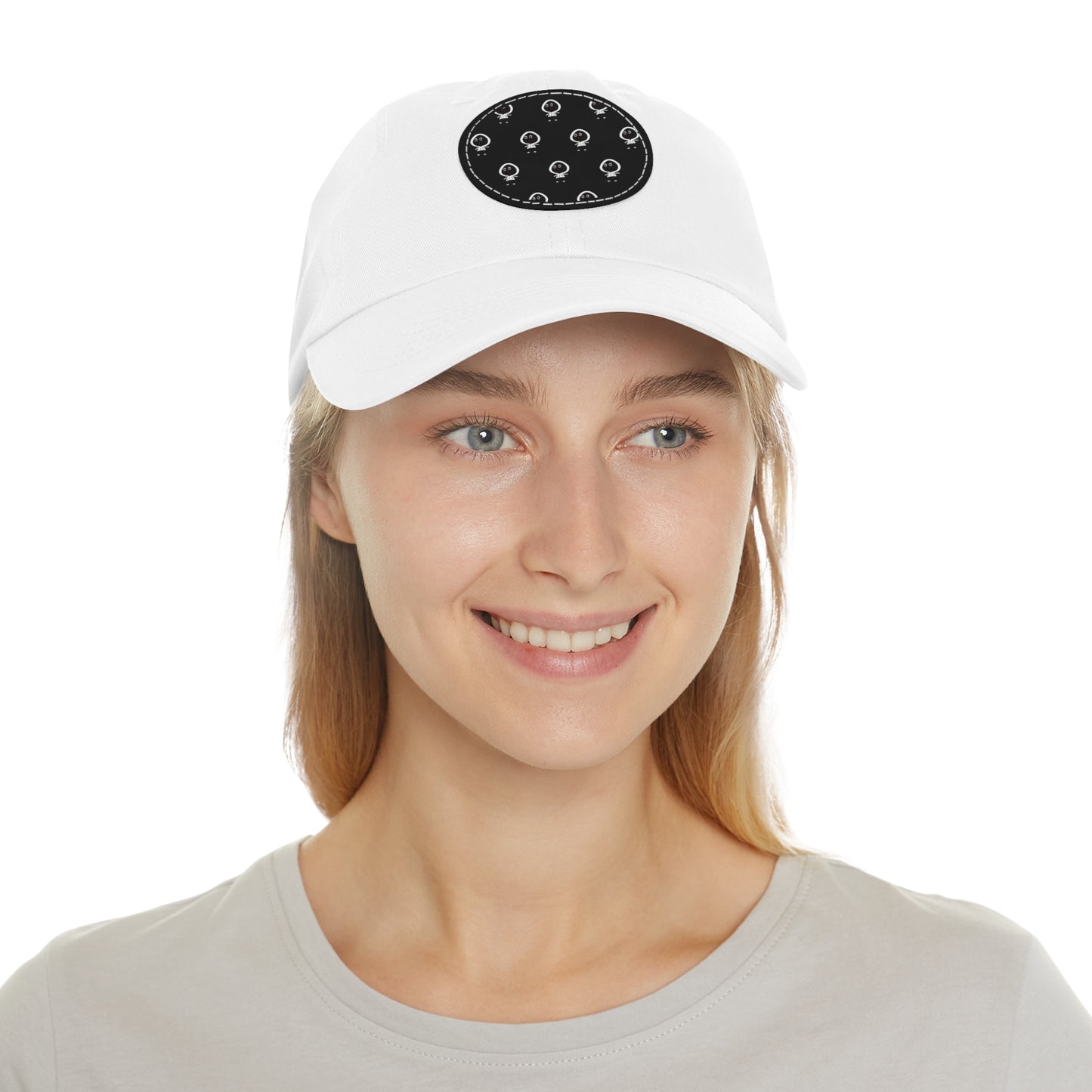 Dope Fiction Dad Hat with Leather Patch (Round)