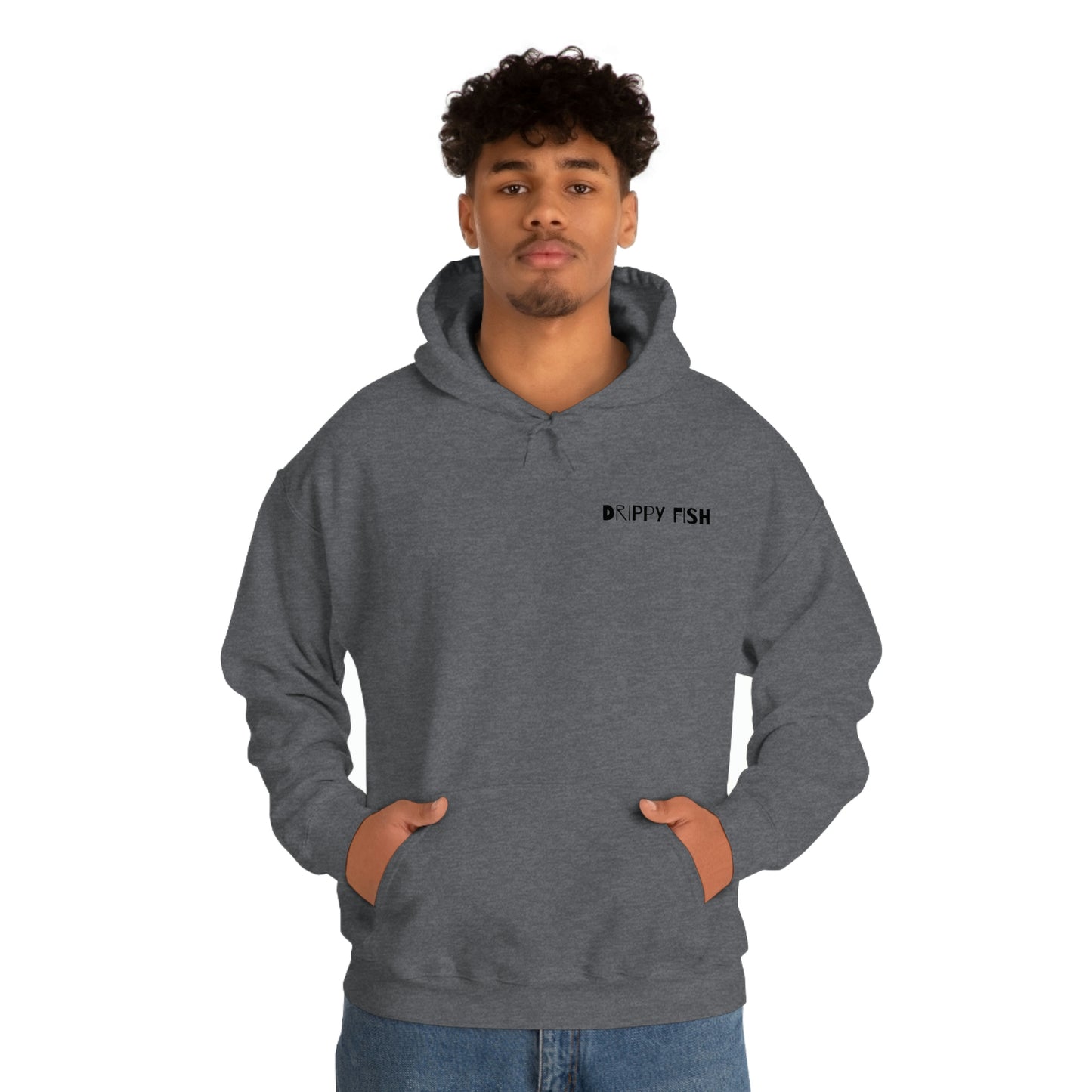"Drippy Fish" OG Unisex Heavy Blend™ Hooded Sweatshirt