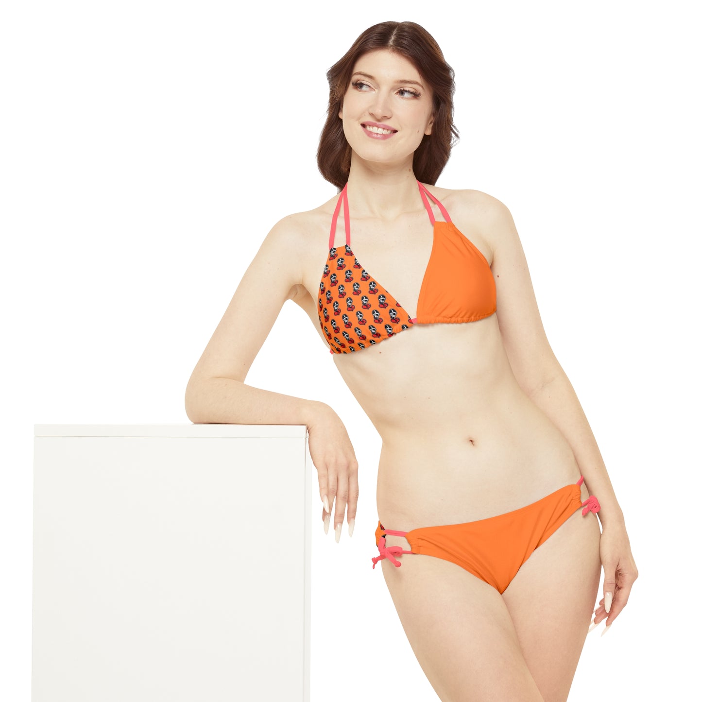 Crusta Sunset Strappy Bikini Set (AOP)