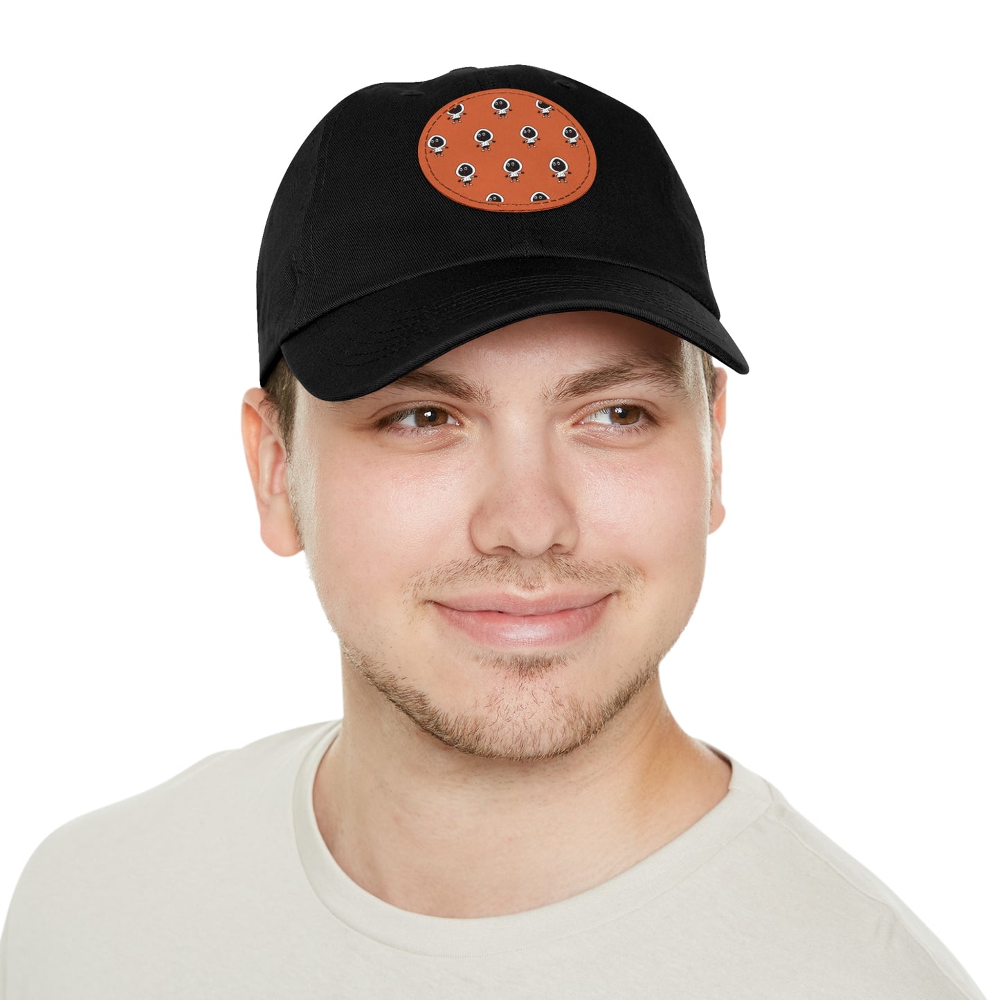 Dope Fiction Dad Hat with Leather Patch (Round)