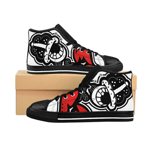 “Dripaveli Oreo’s” Women's High-top Sneakers