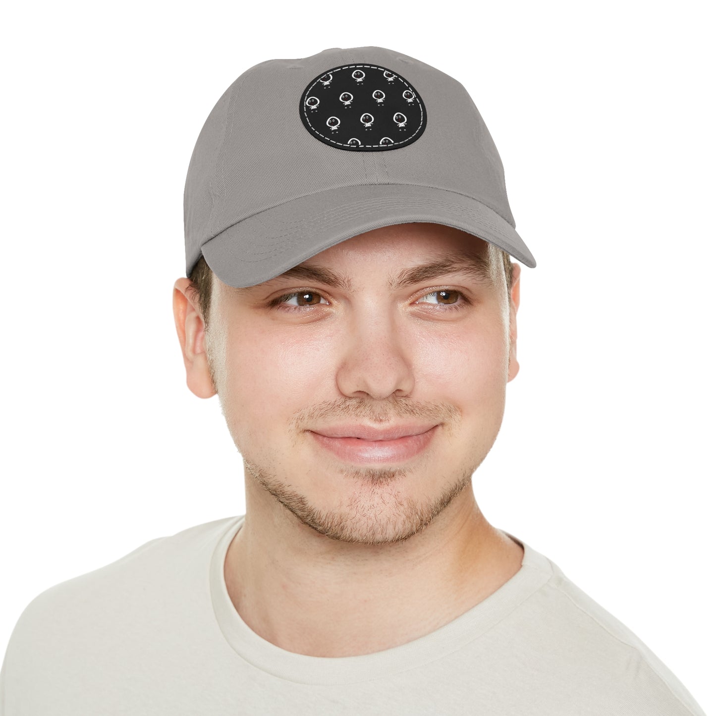 Dope Fiction Dad Hat with Leather Patch (Round)
