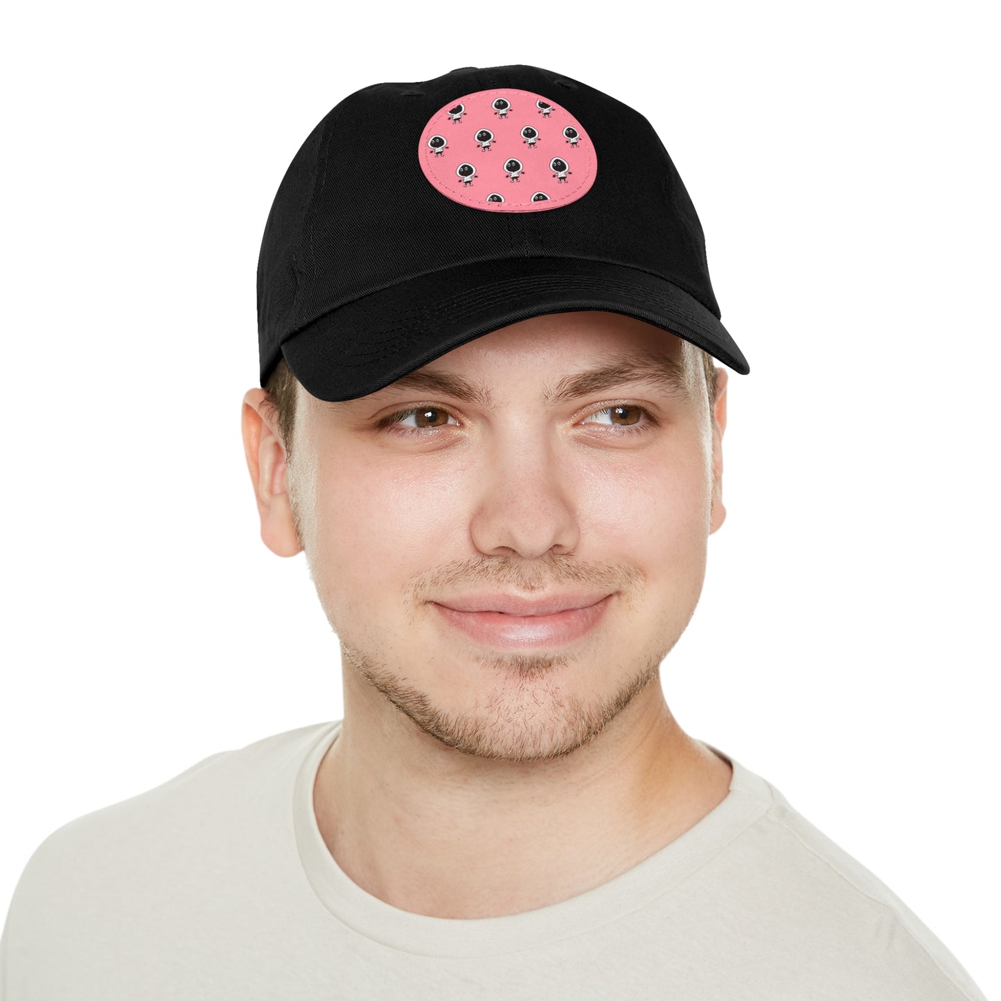 Dope Fiction Dad Hat with Leather Patch (Round)