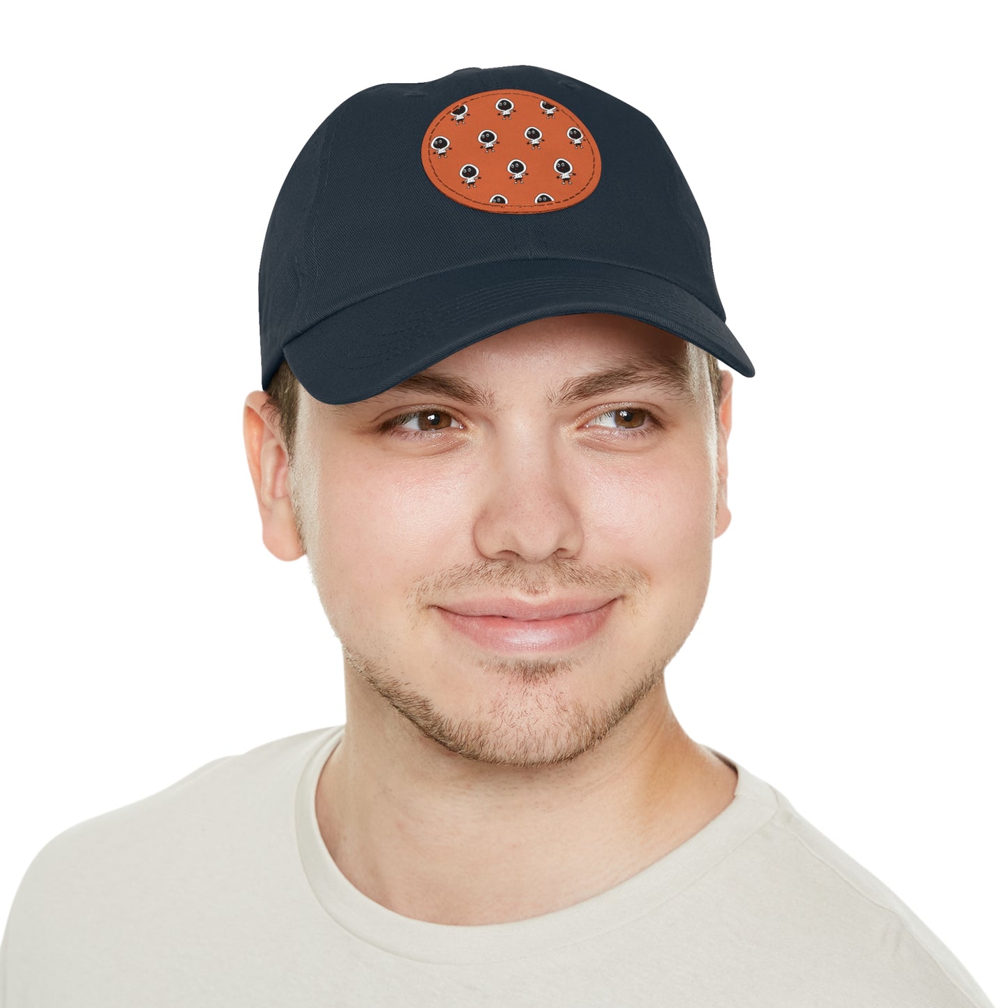 Dope Fiction Dad Hat with Leather Patch (Round)