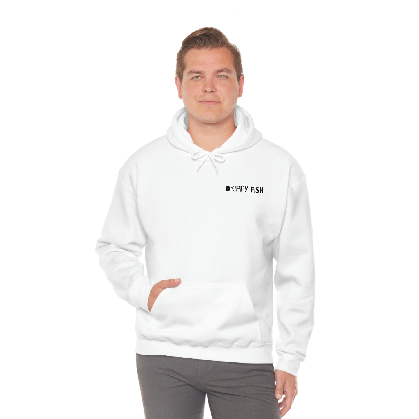 "Drippy Fish" OG Unisex Heavy Blend™ Hooded Sweatshirt