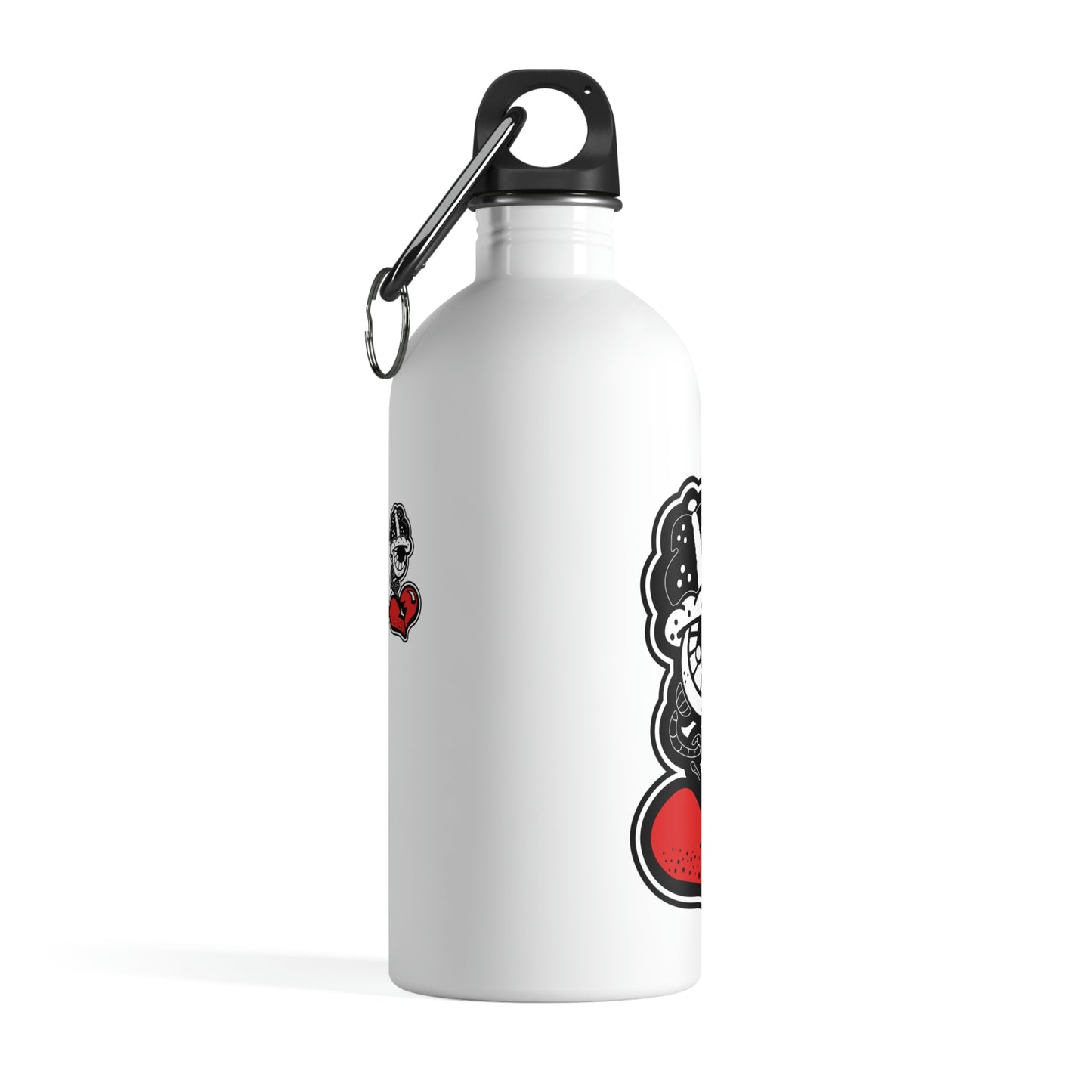 “Drippy White” Stainless Steel Water Bottle