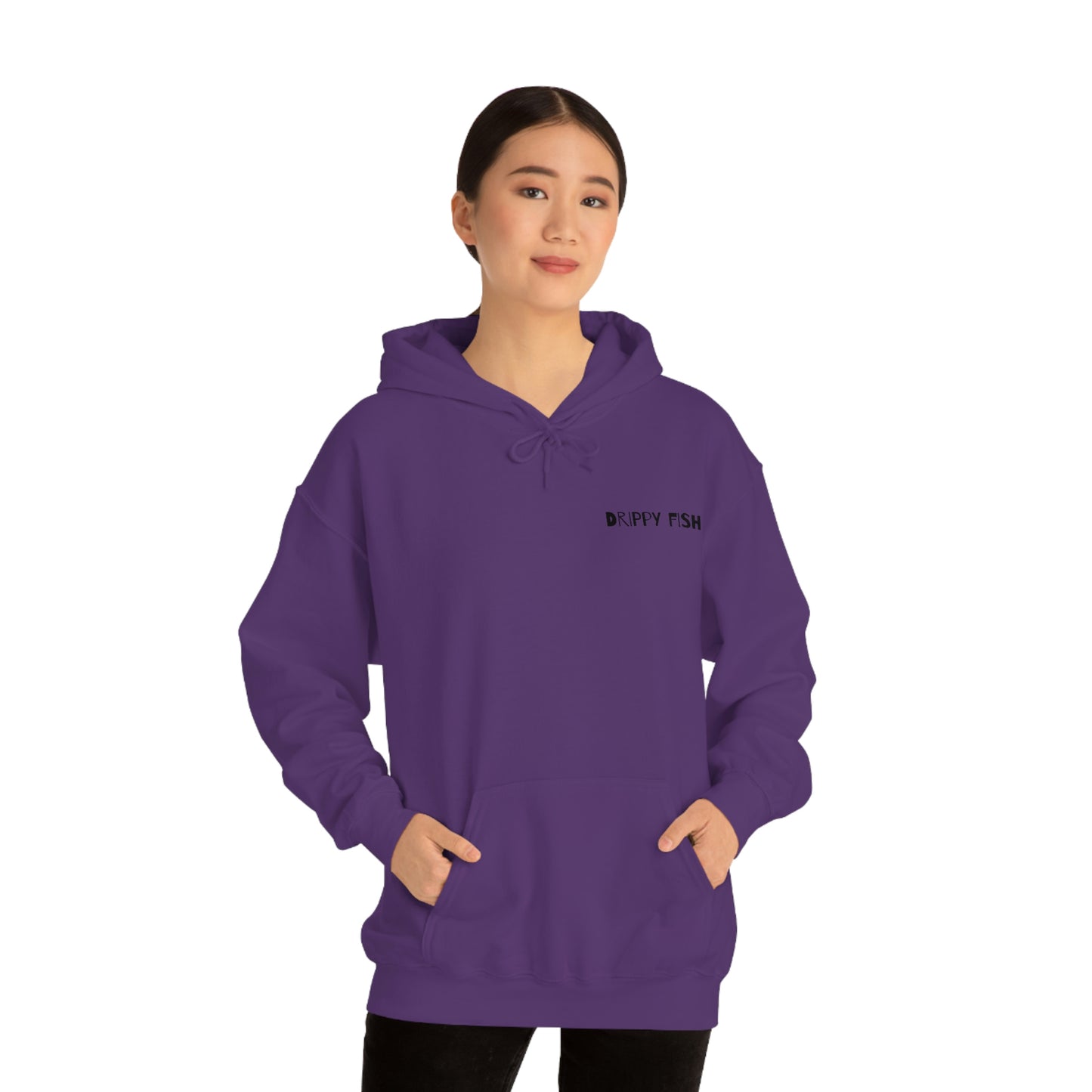 "Drippy Fish" OG Unisex Heavy Blend™ Hooded Sweatshirt