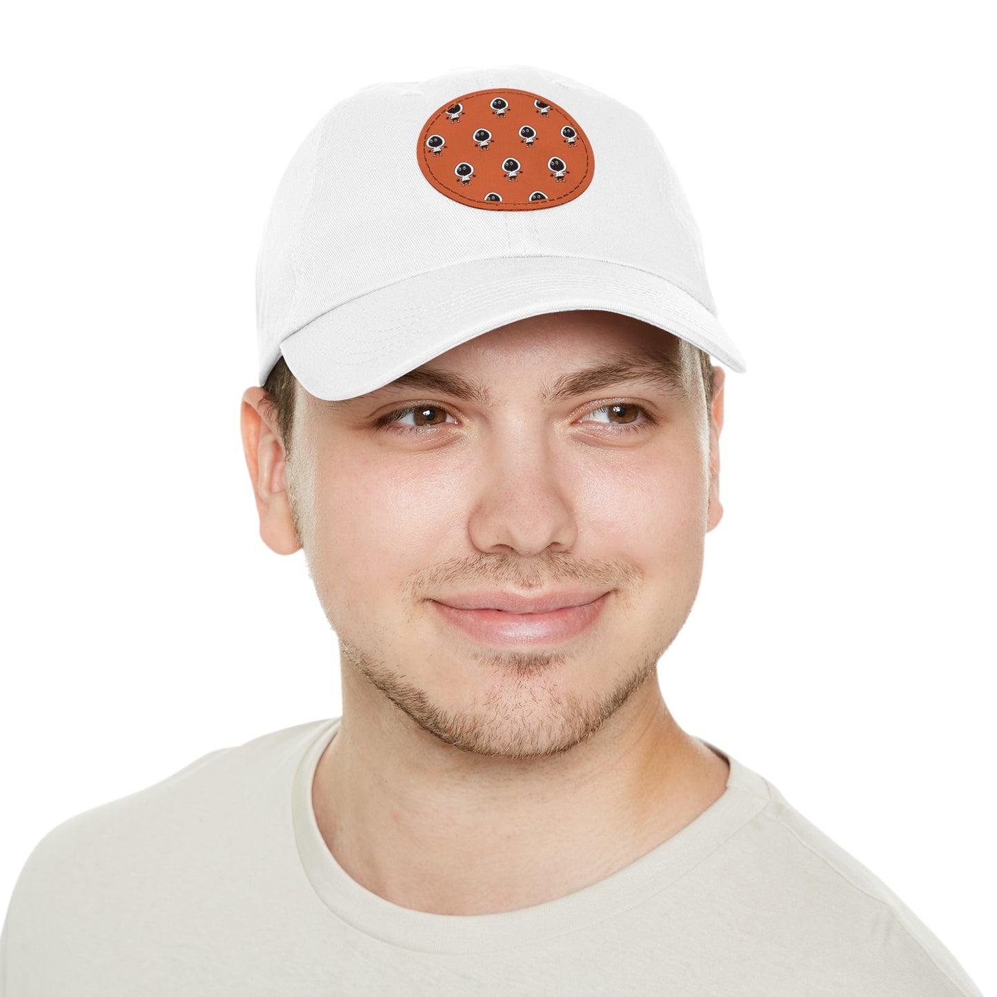 Dope Fiction Dad Hat with Leather Patch (Round)