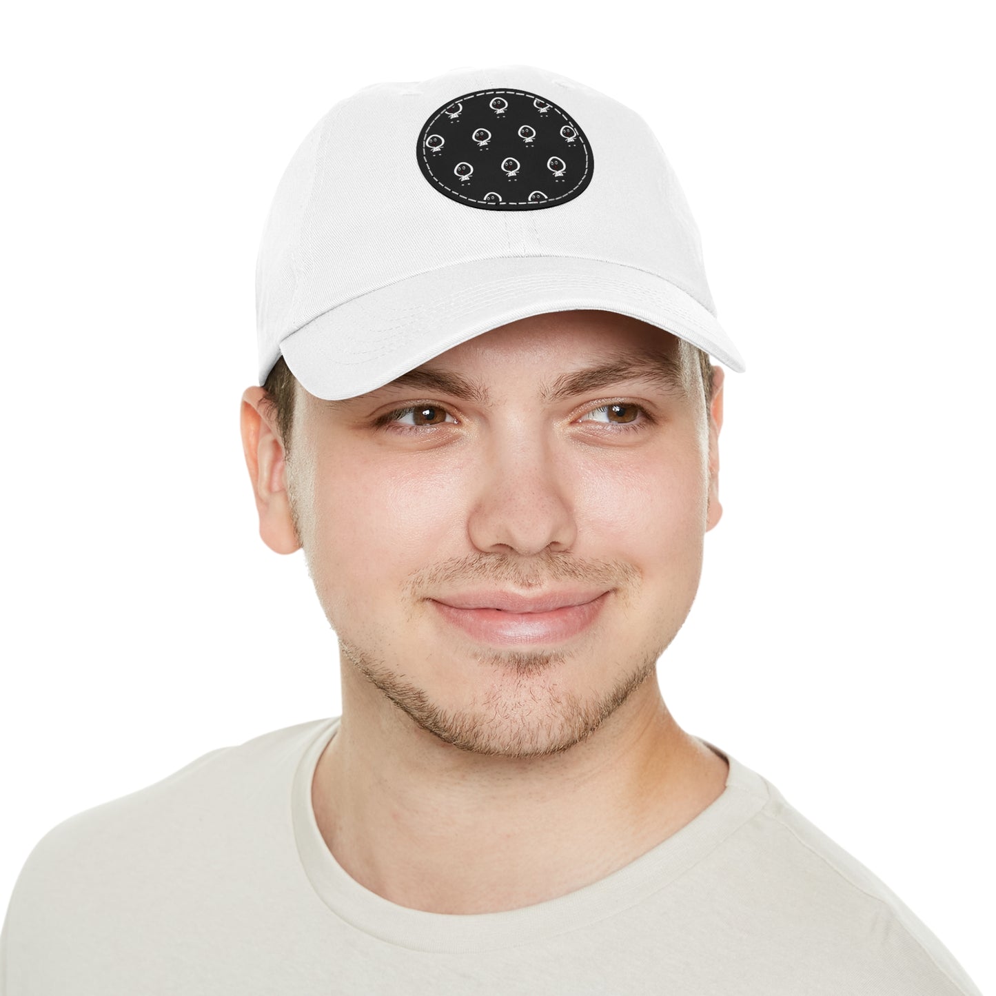 Dope Fiction Dad Hat with Leather Patch (Round)