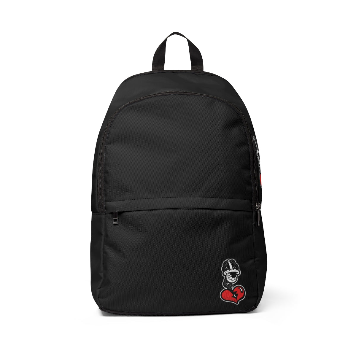 “DRIPPY BLK 3” Unisex Fabric Backpack