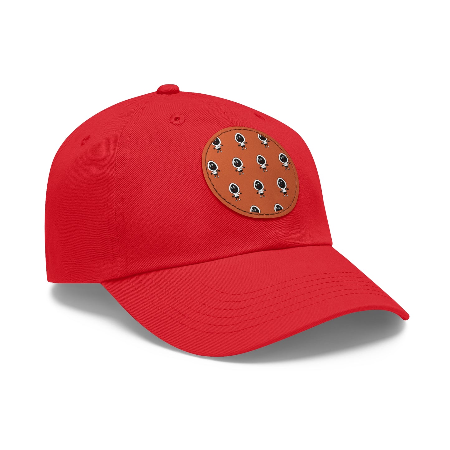 Dope Fiction Dad Hat with Leather Patch (Round)