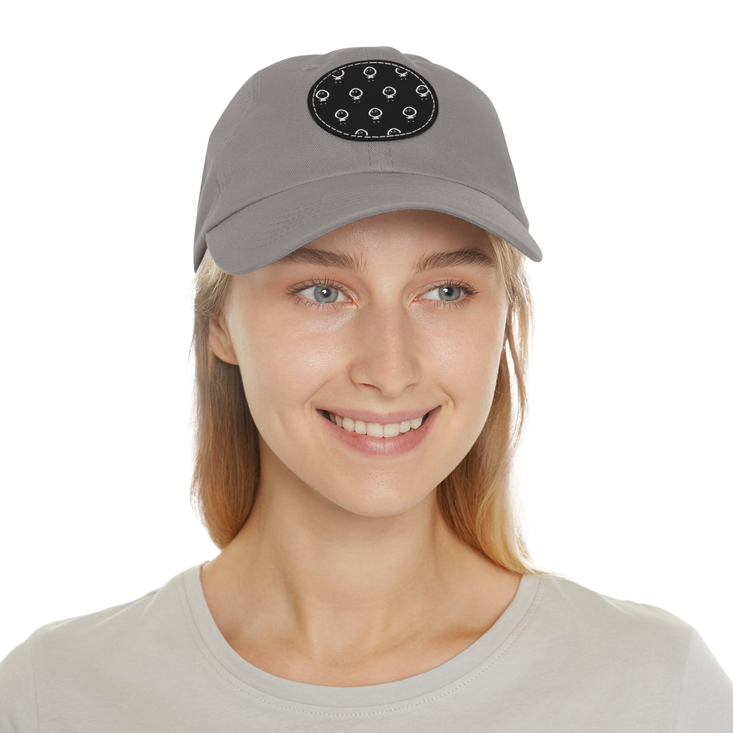 Dope Fiction Dad Hat with Leather Patch (Round)