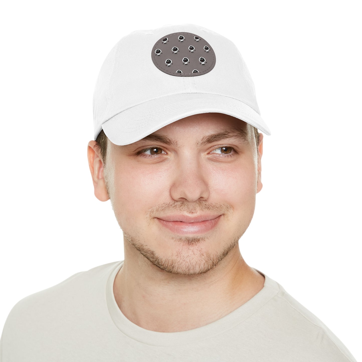 Dope Fiction Dad Hat with Leather Patch (Round)