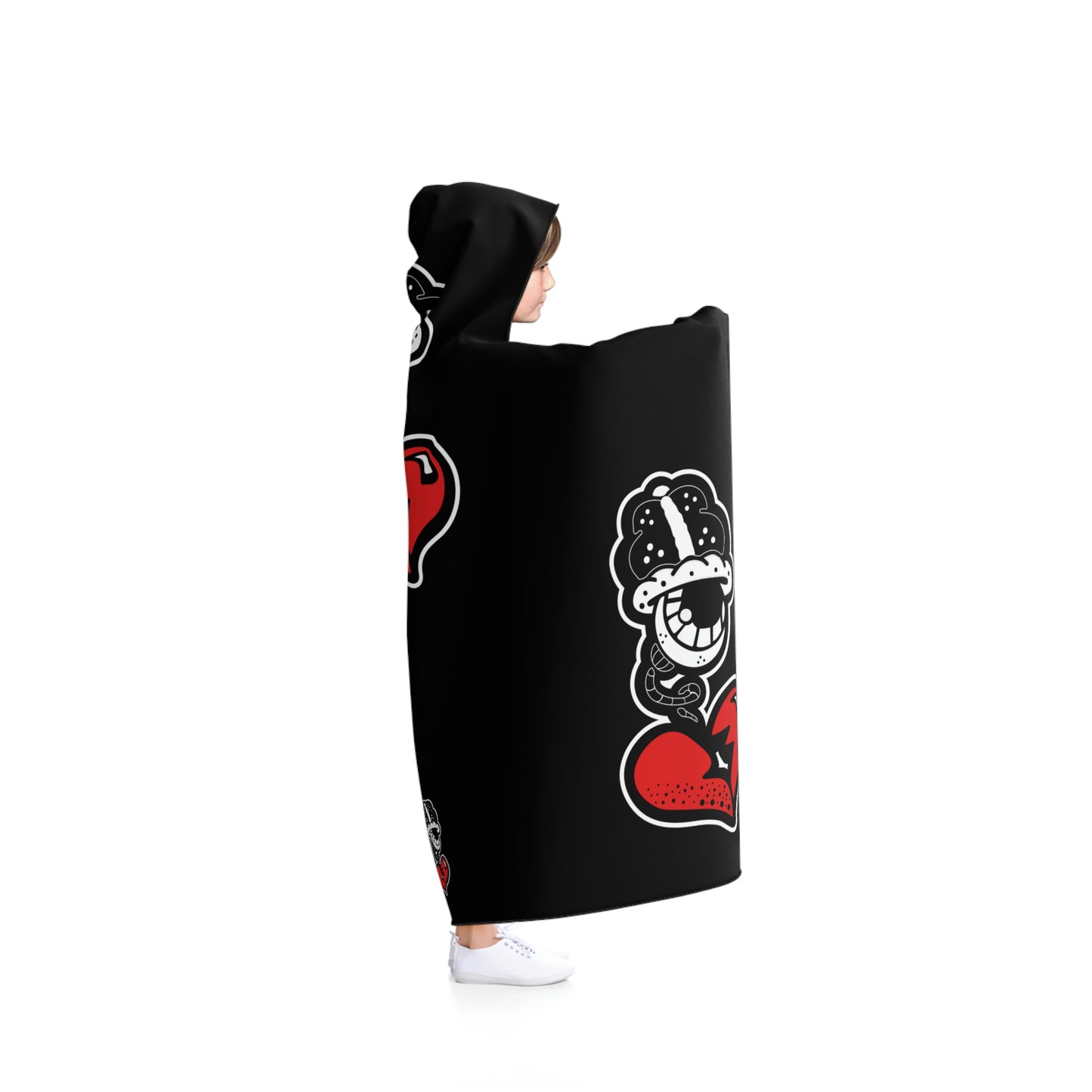 "Big BLK Drip" Hooded Blanket