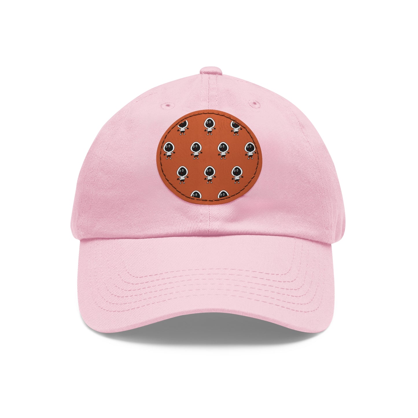 Dope Fiction Dad Hat with Leather Patch (Round)