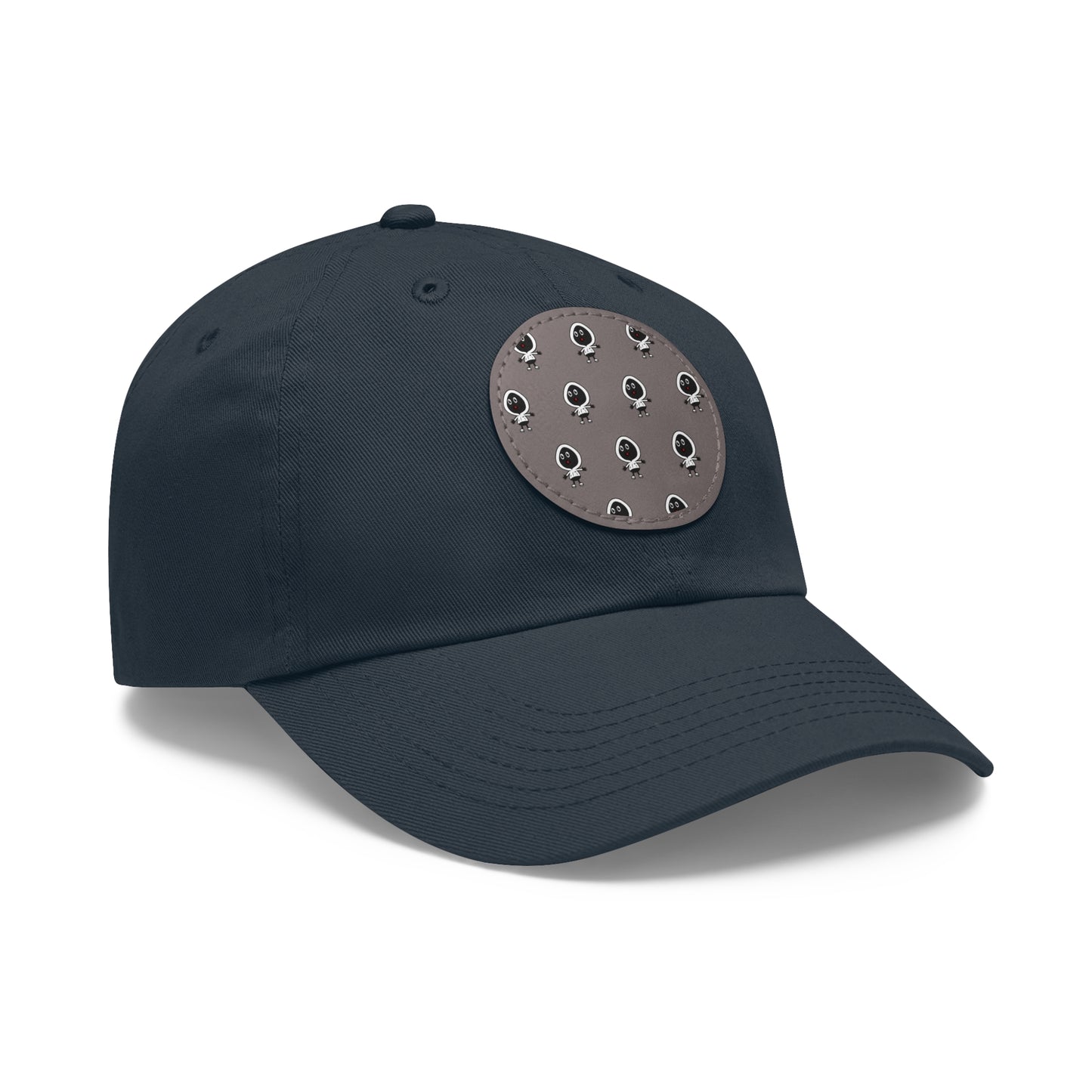 Dope Fiction Dad Hat with Leather Patch (Round)