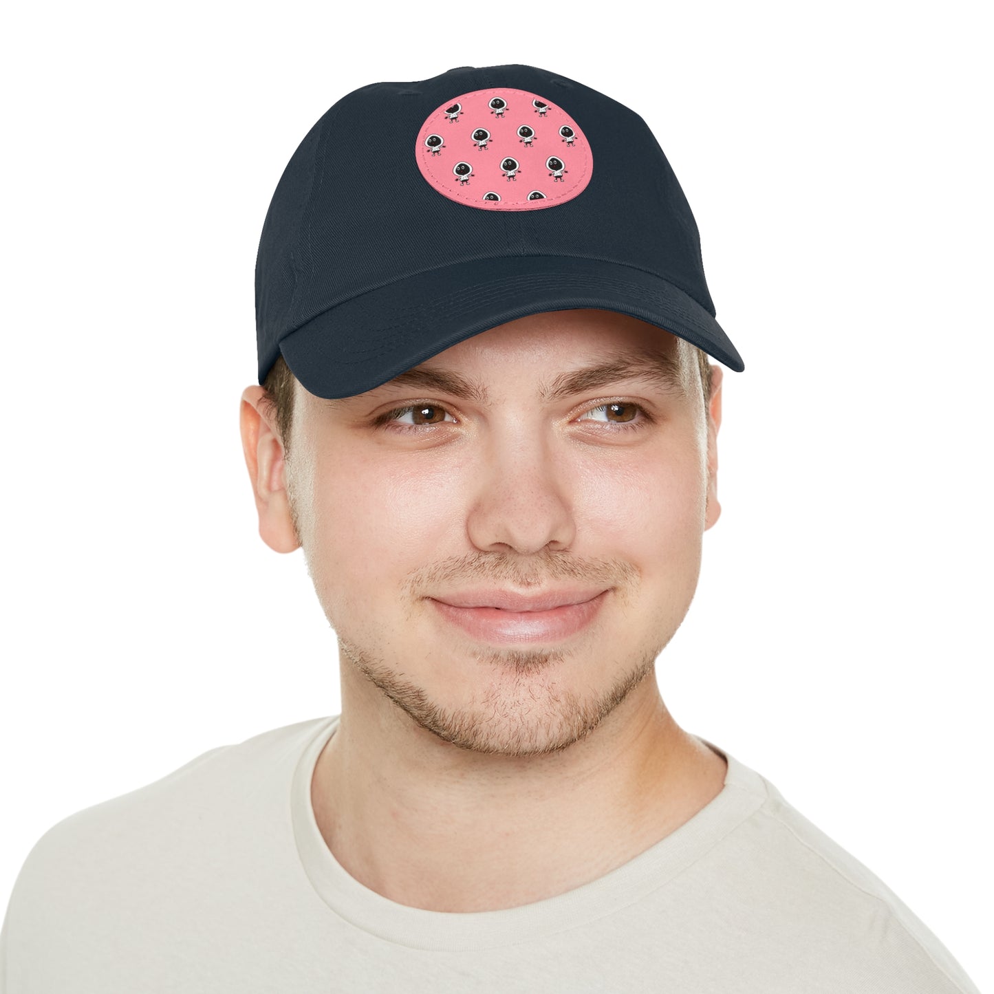 Dope Fiction Dad Hat with Leather Patch (Round)