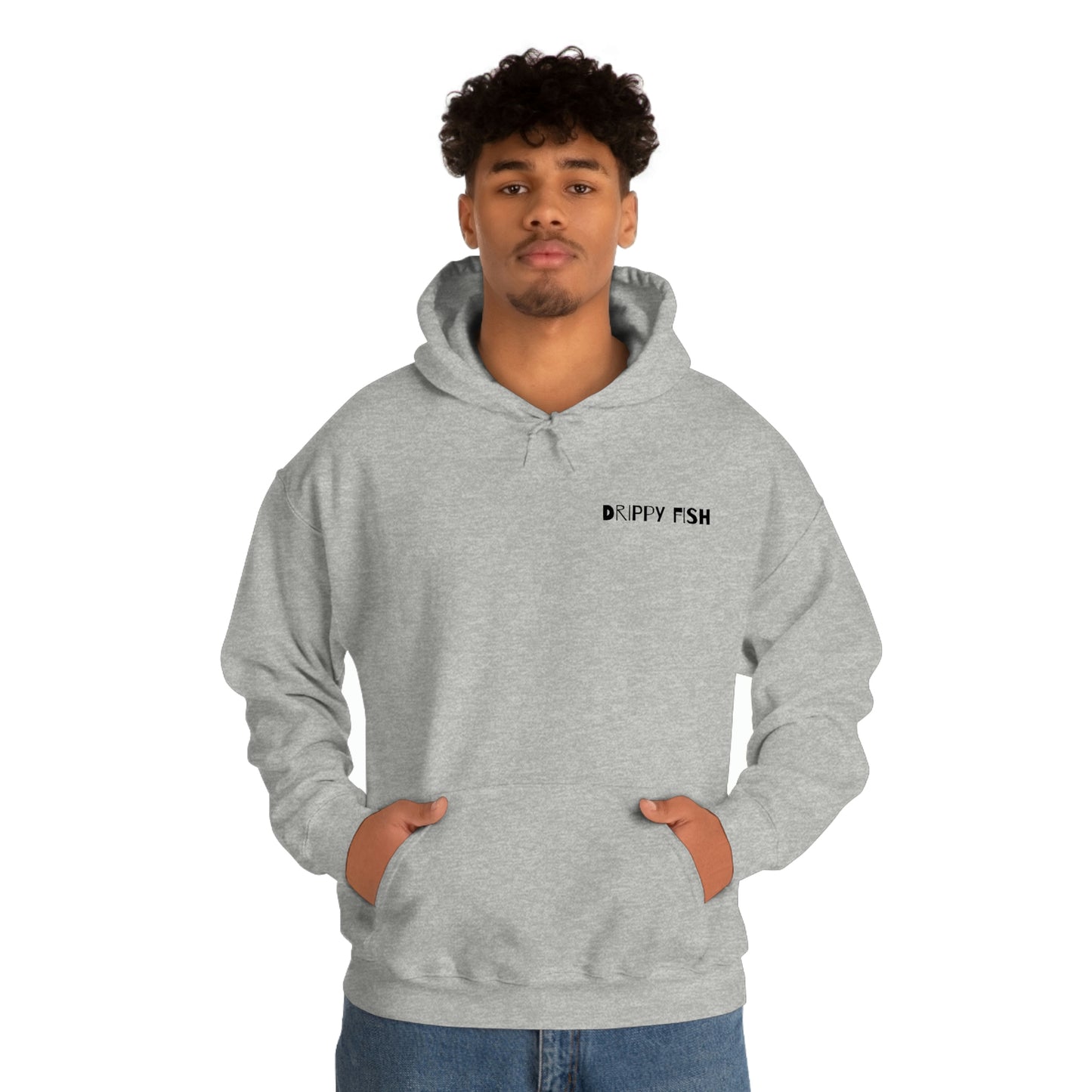 "Drippy Fish" OG Unisex Heavy Blend™ Hooded Sweatshirt