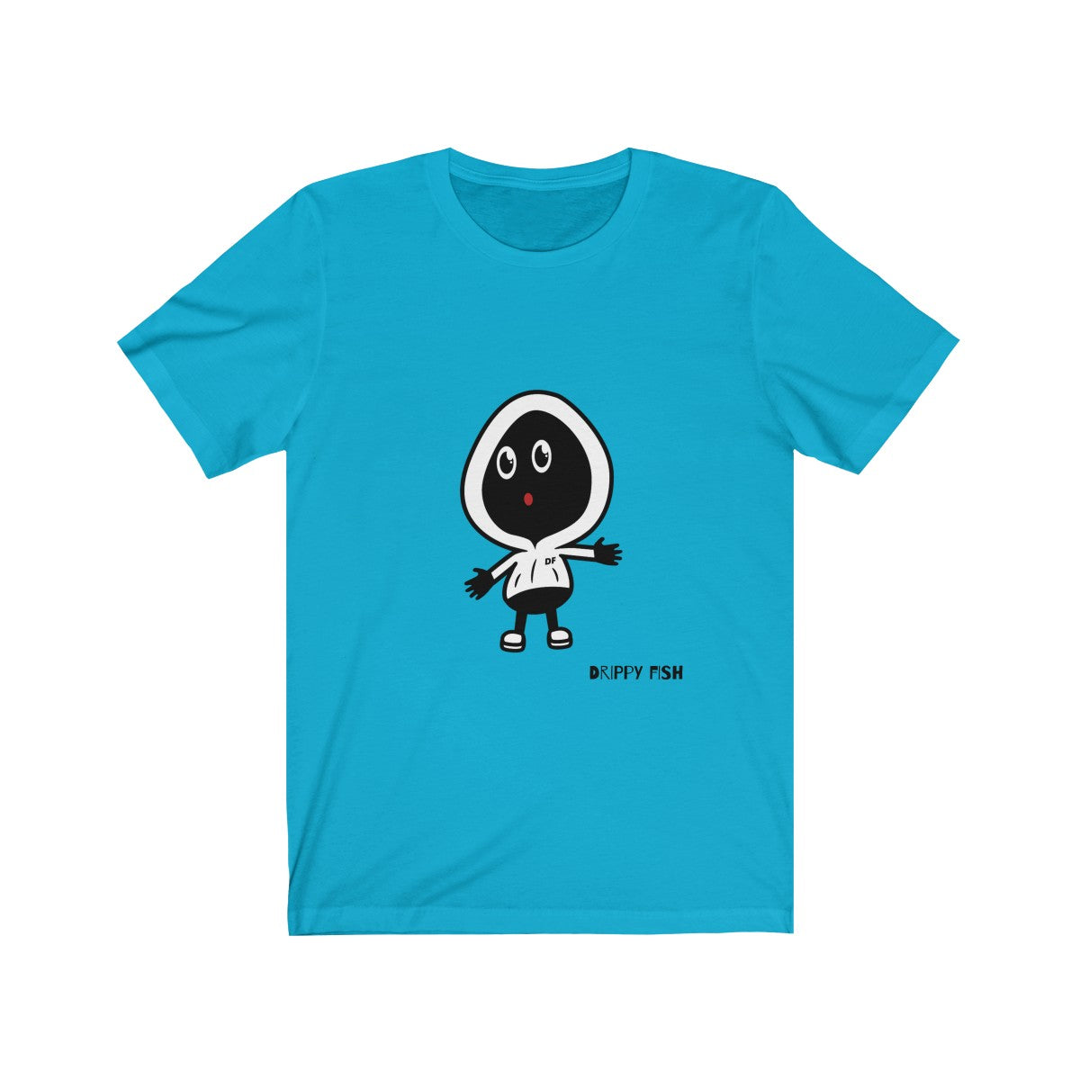 "Drippy Fish" (Dope Fiction) Unisex Jersey Short Sleeve Tee