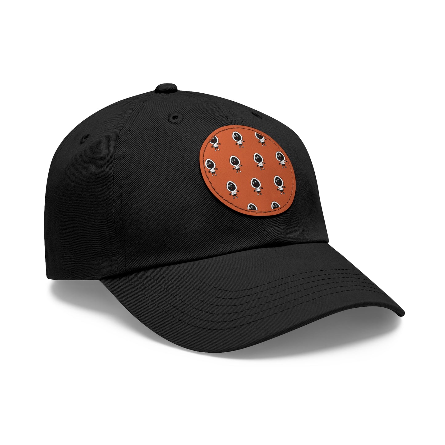 Dope Fiction Dad Hat with Leather Patch (Round)