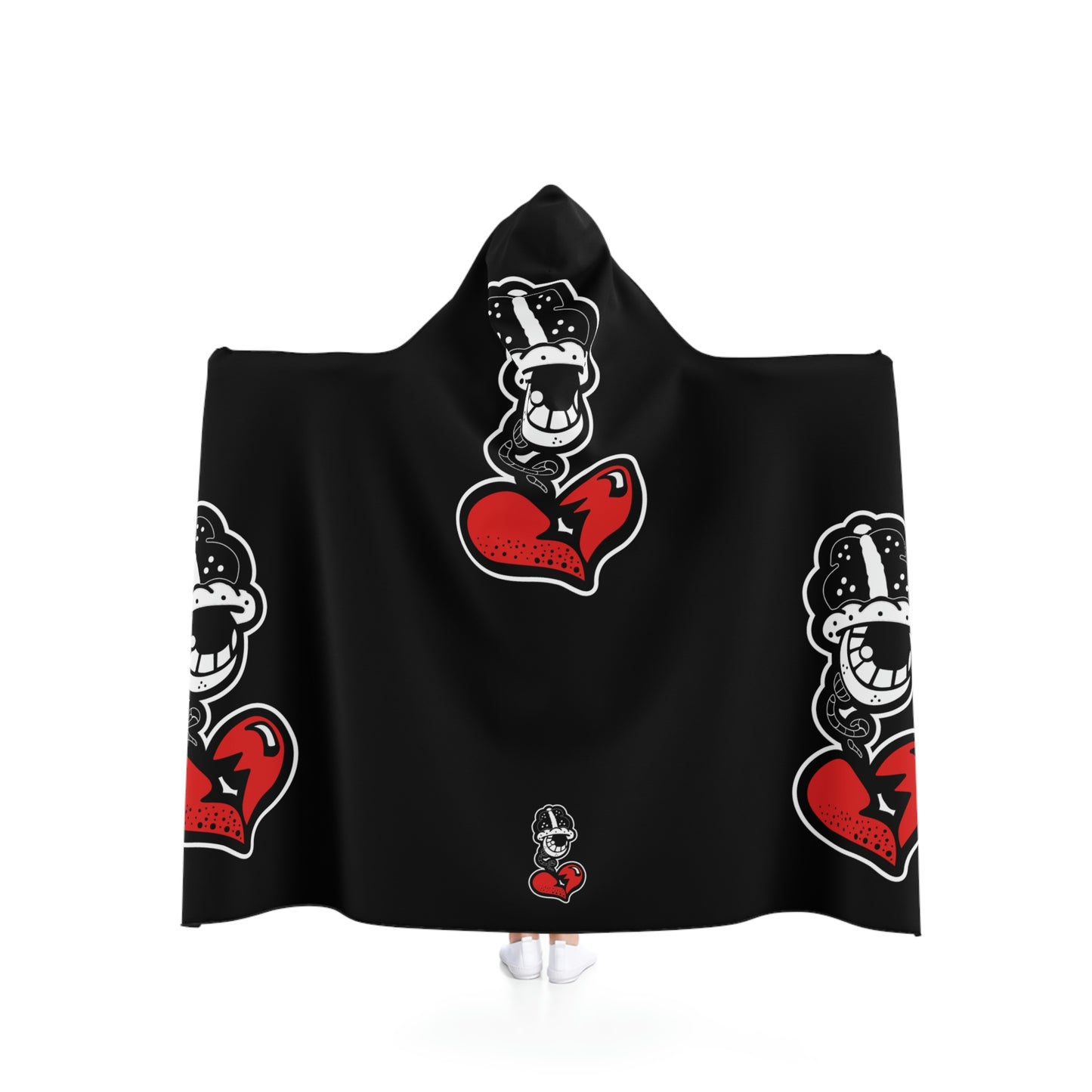 "Big BLK Drip" Hooded Blanket
