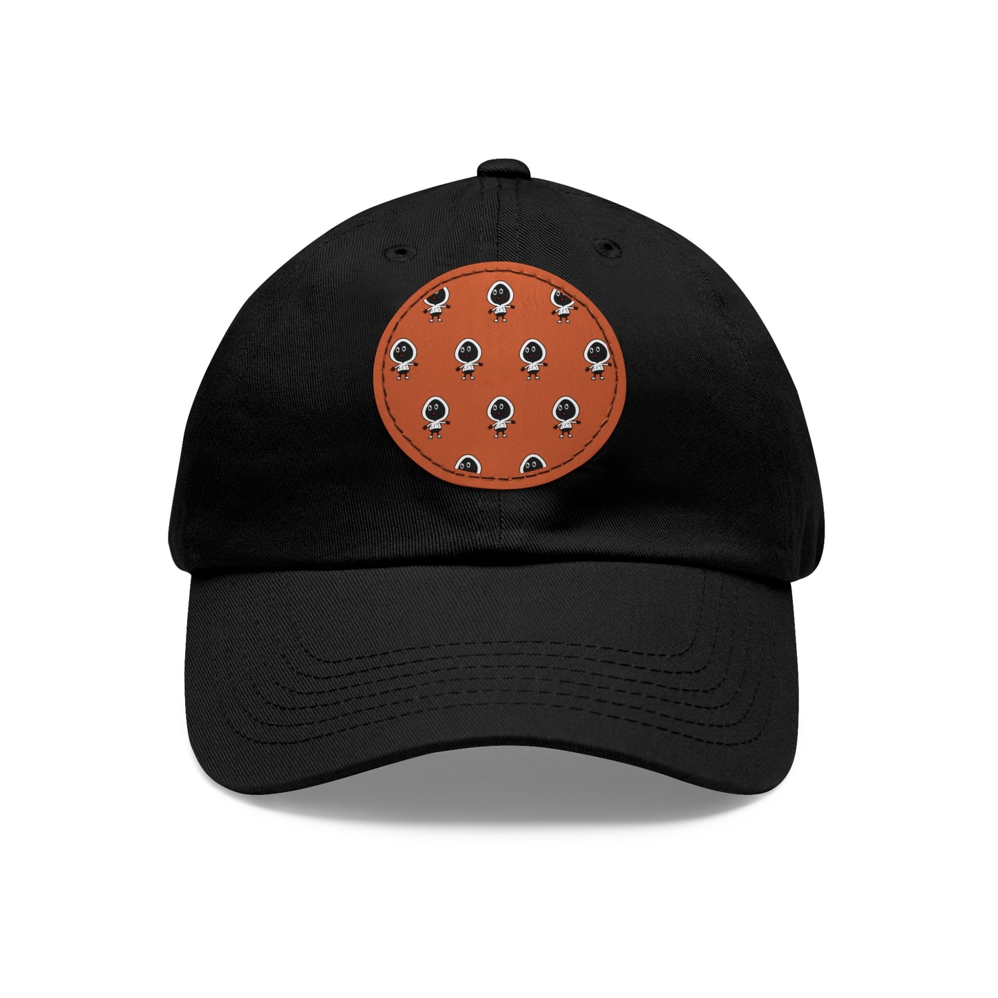 Dope Fiction Dad Hat with Leather Patch (Round)
