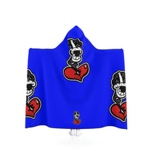 Load image into Gallery viewer, &quot;Big Blue Drip&quot; Hooded Blanket