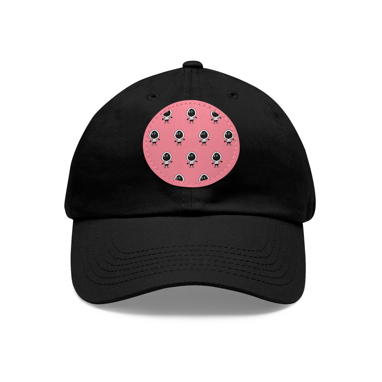 Dope Fiction Dad Hat with Leather Patch (Round)