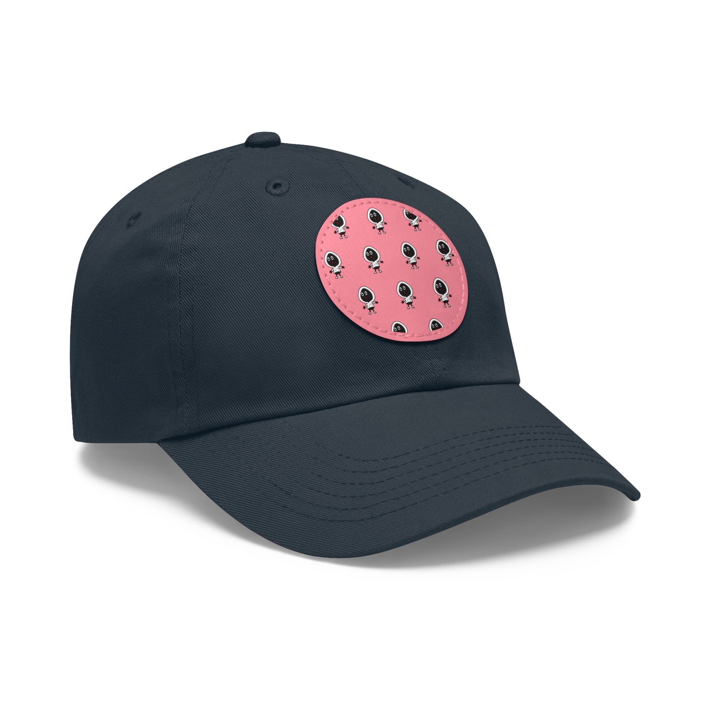 Dope Fiction Dad Hat with Leather Patch (Round)