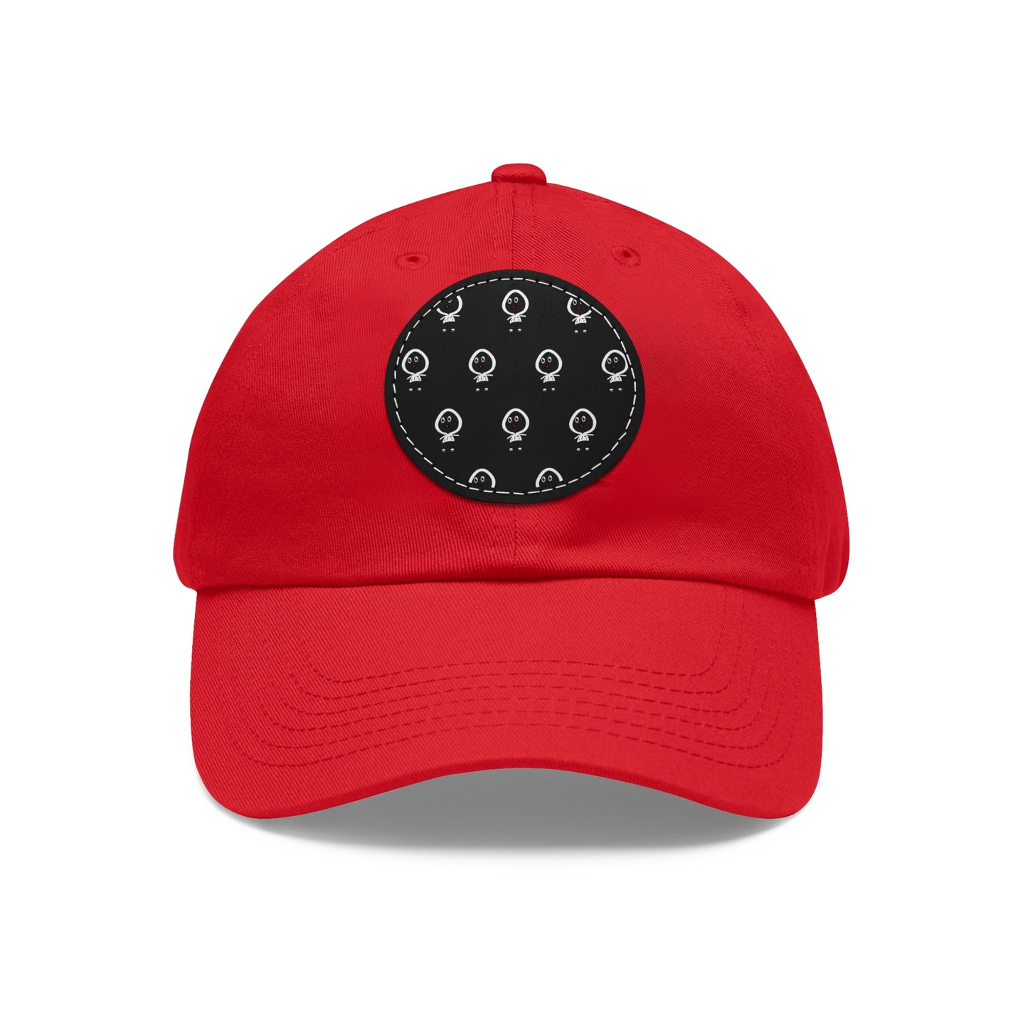 Dope Fiction Dad Hat with Leather Patch (Round)