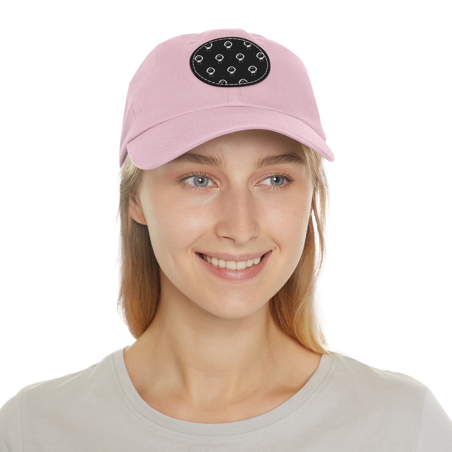 Dope Fiction Dad Hat with Leather Patch (Round)