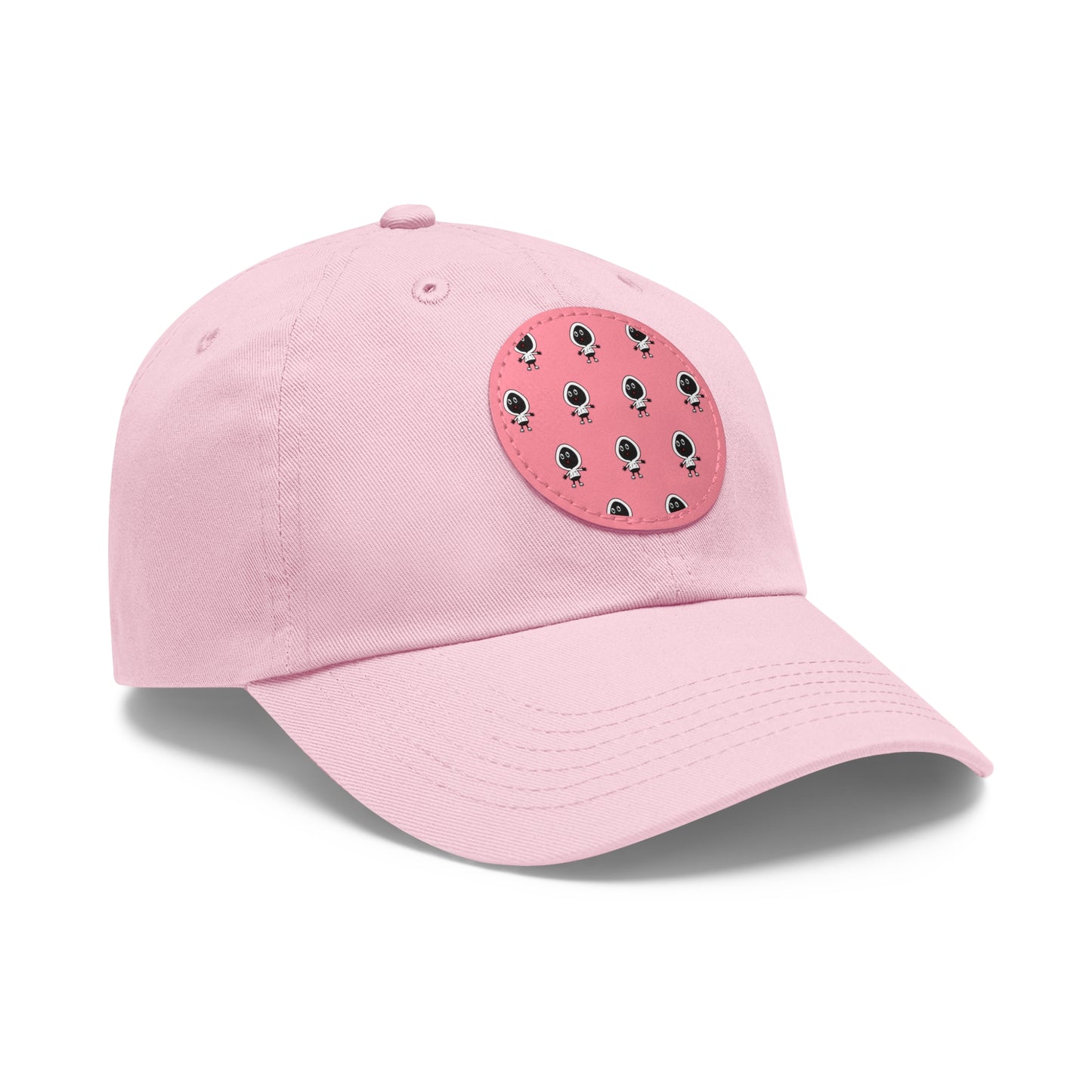 Dope Fiction Dad Hat with Leather Patch (Round)