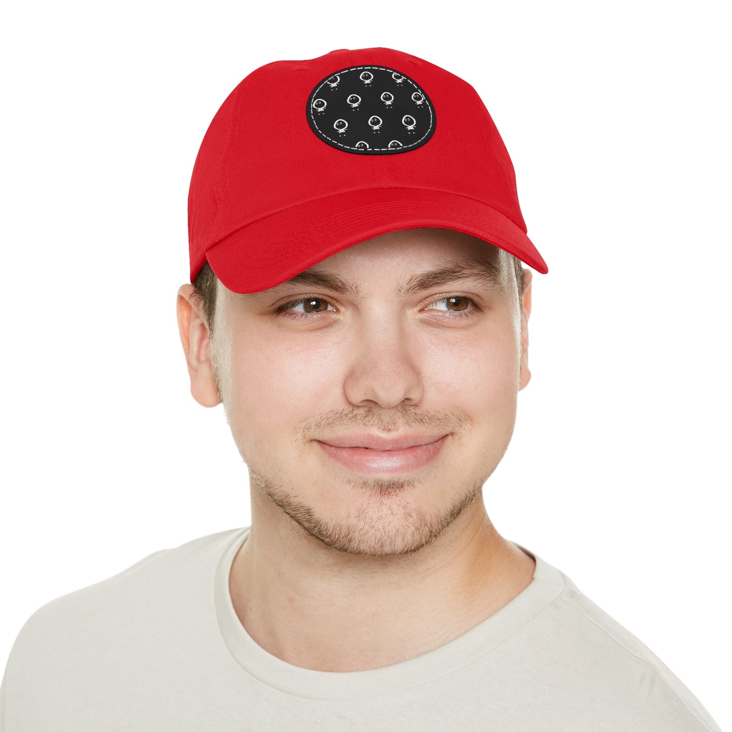 Dope Fiction Dad Hat with Leather Patch (Round)