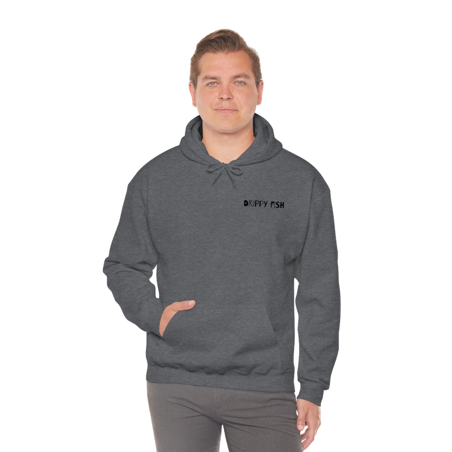 "Drippy Fish" OG Unisex Heavy Blend™ Hooded Sweatshirt