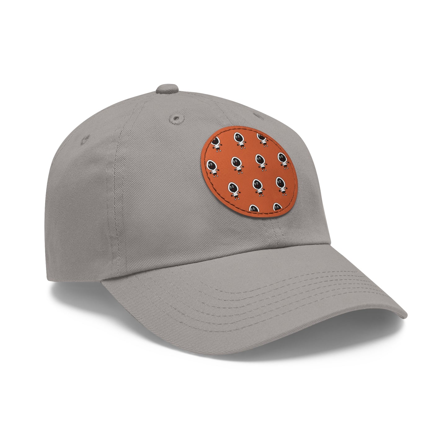 Dope Fiction Dad Hat with Leather Patch (Round)