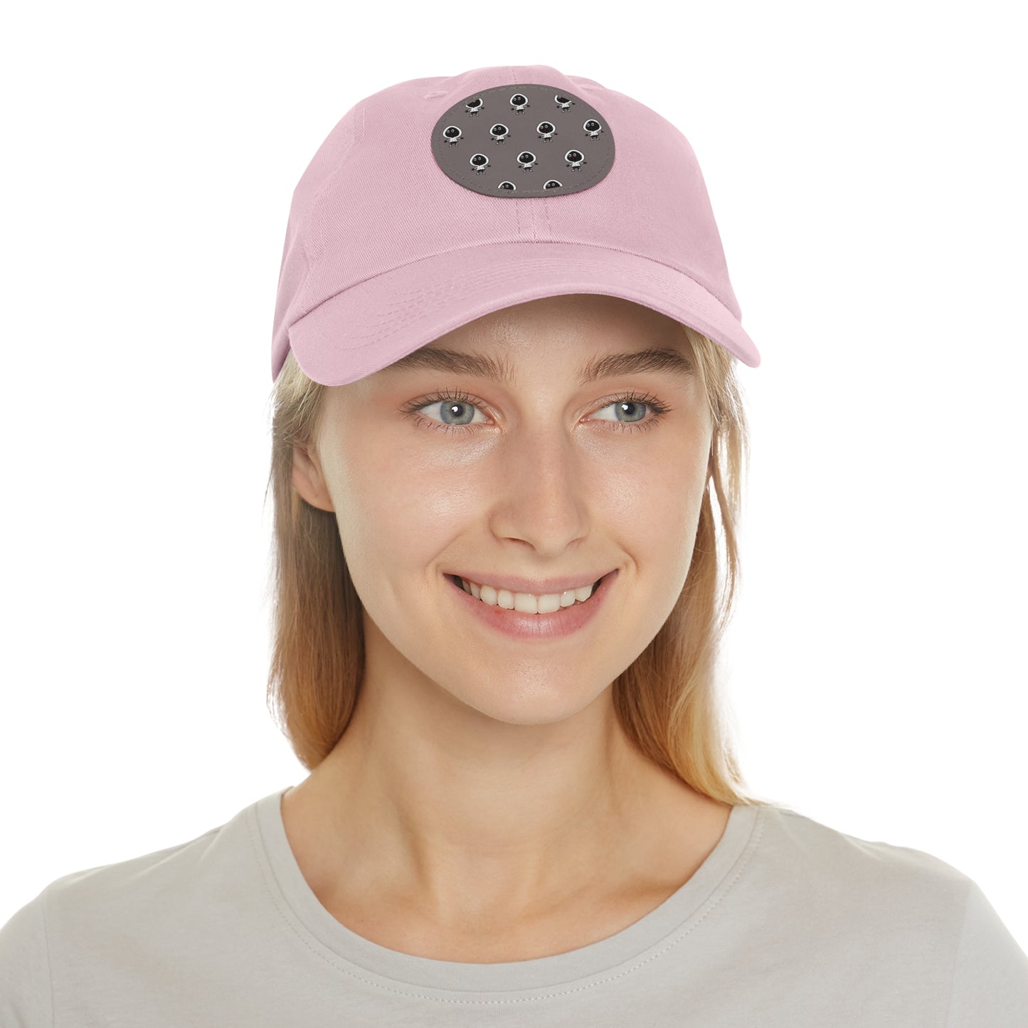 Dope Fiction Dad Hat with Leather Patch (Round)