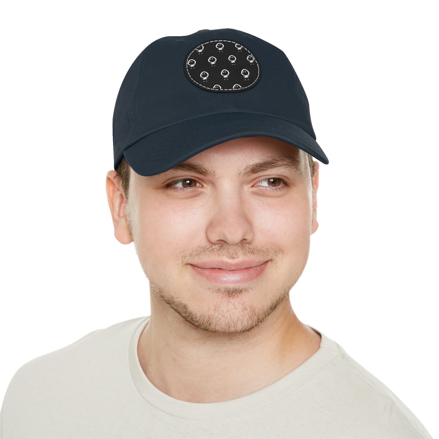 Dope Fiction Dad Hat with Leather Patch (Round)