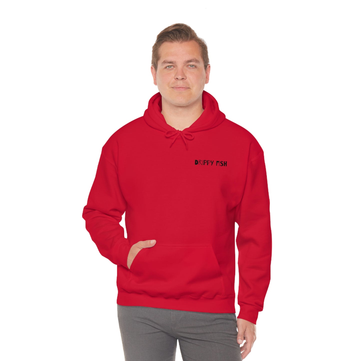"Drippy Fish" OG Unisex Heavy Blend™ Hooded Sweatshirt
