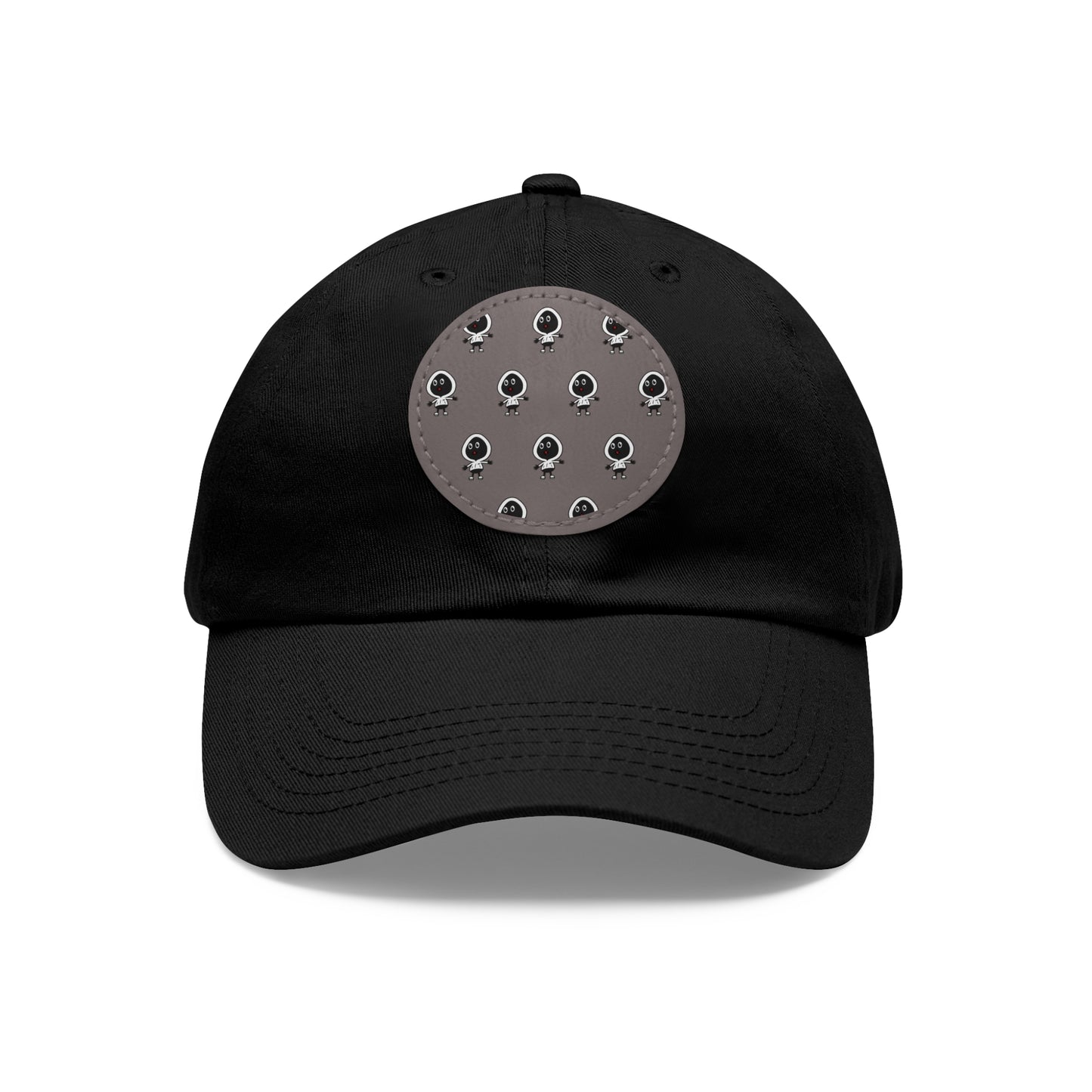 Dope Fiction Dad Hat with Leather Patch (Round)