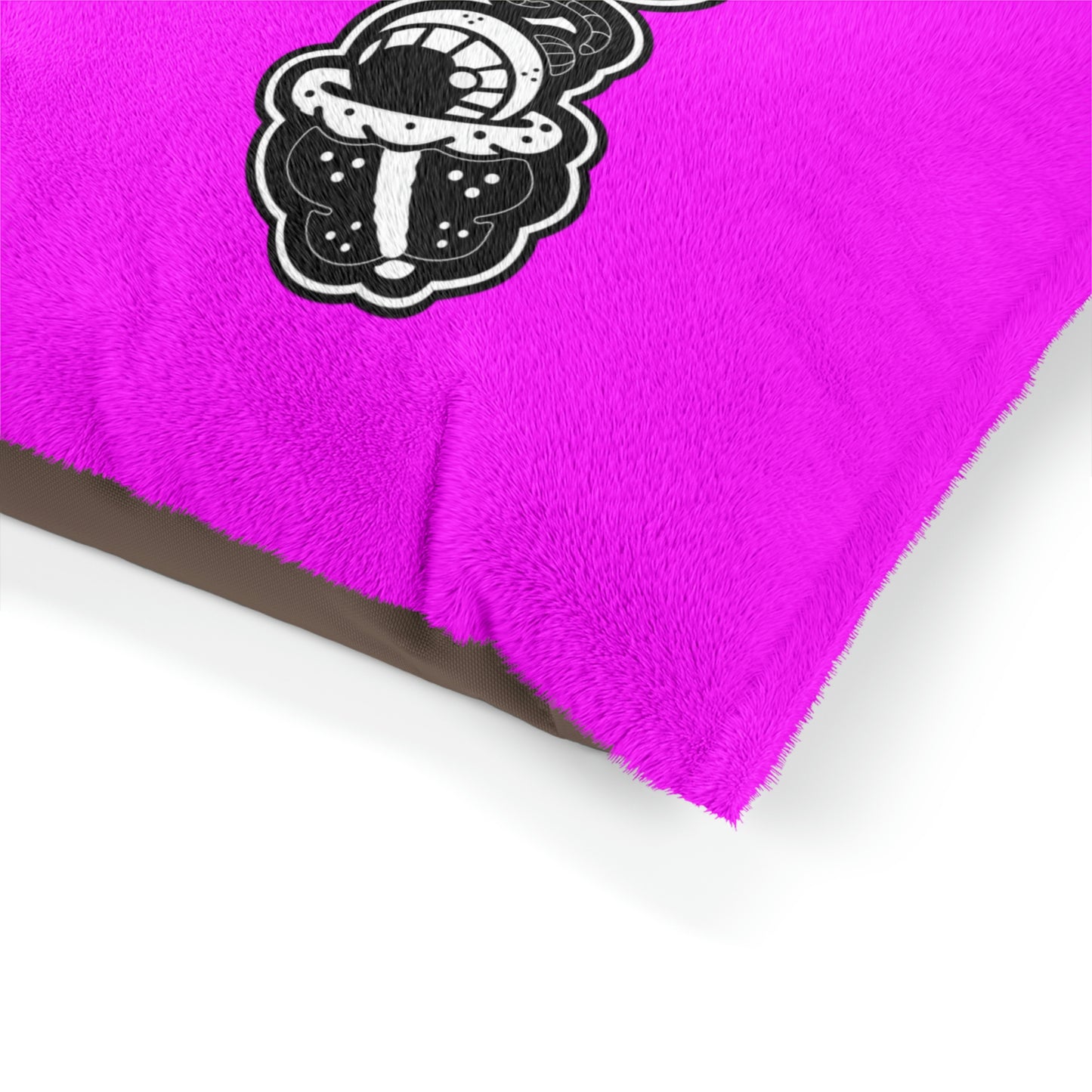 Pink Drippy Fish Pet Bed