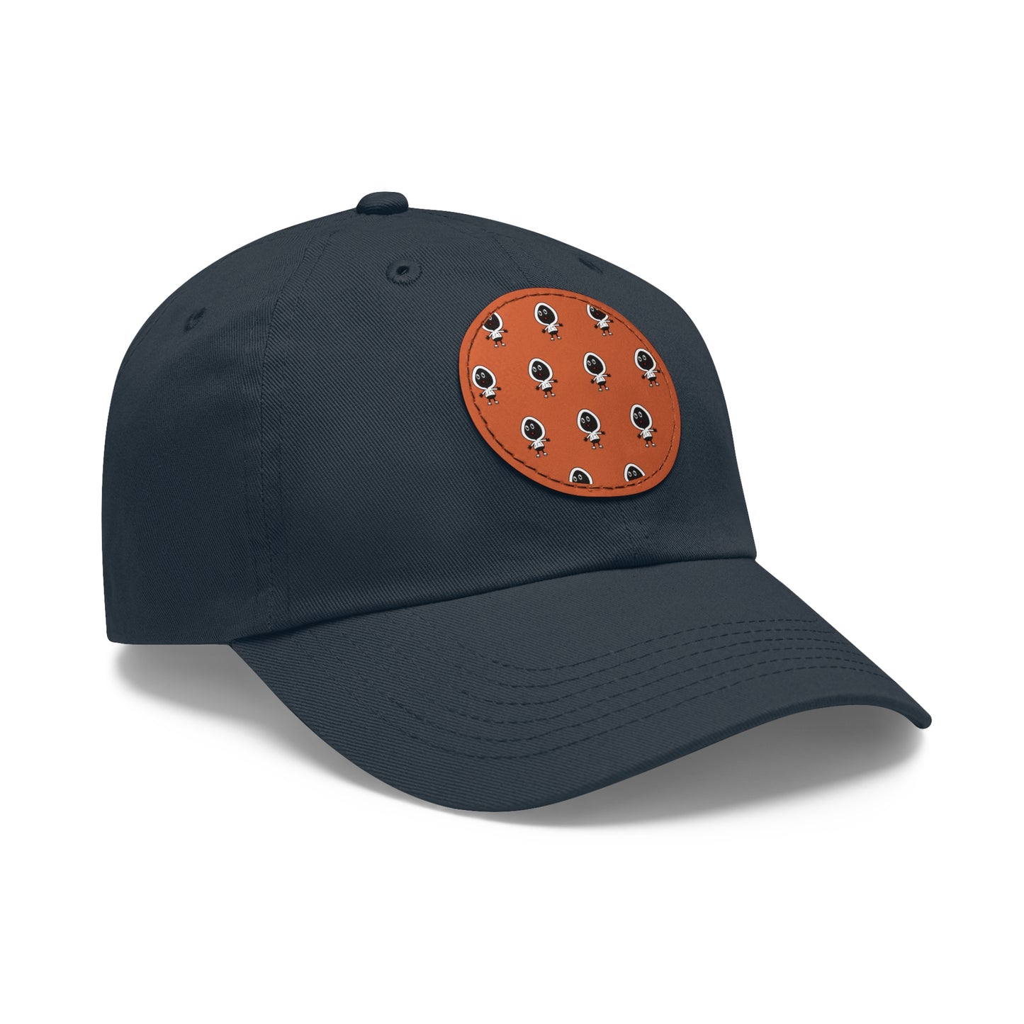 Dope Fiction Dad Hat with Leather Patch (Round)