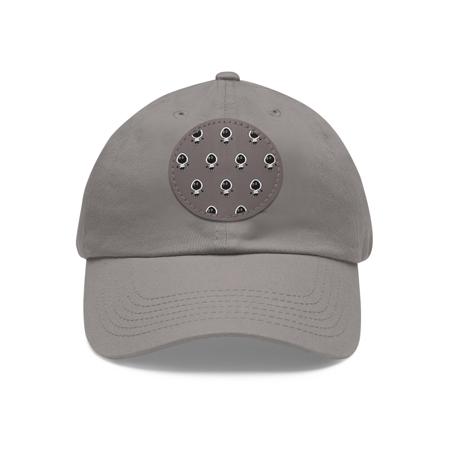 Dope Fiction Dad Hat with Leather Patch (Round)
