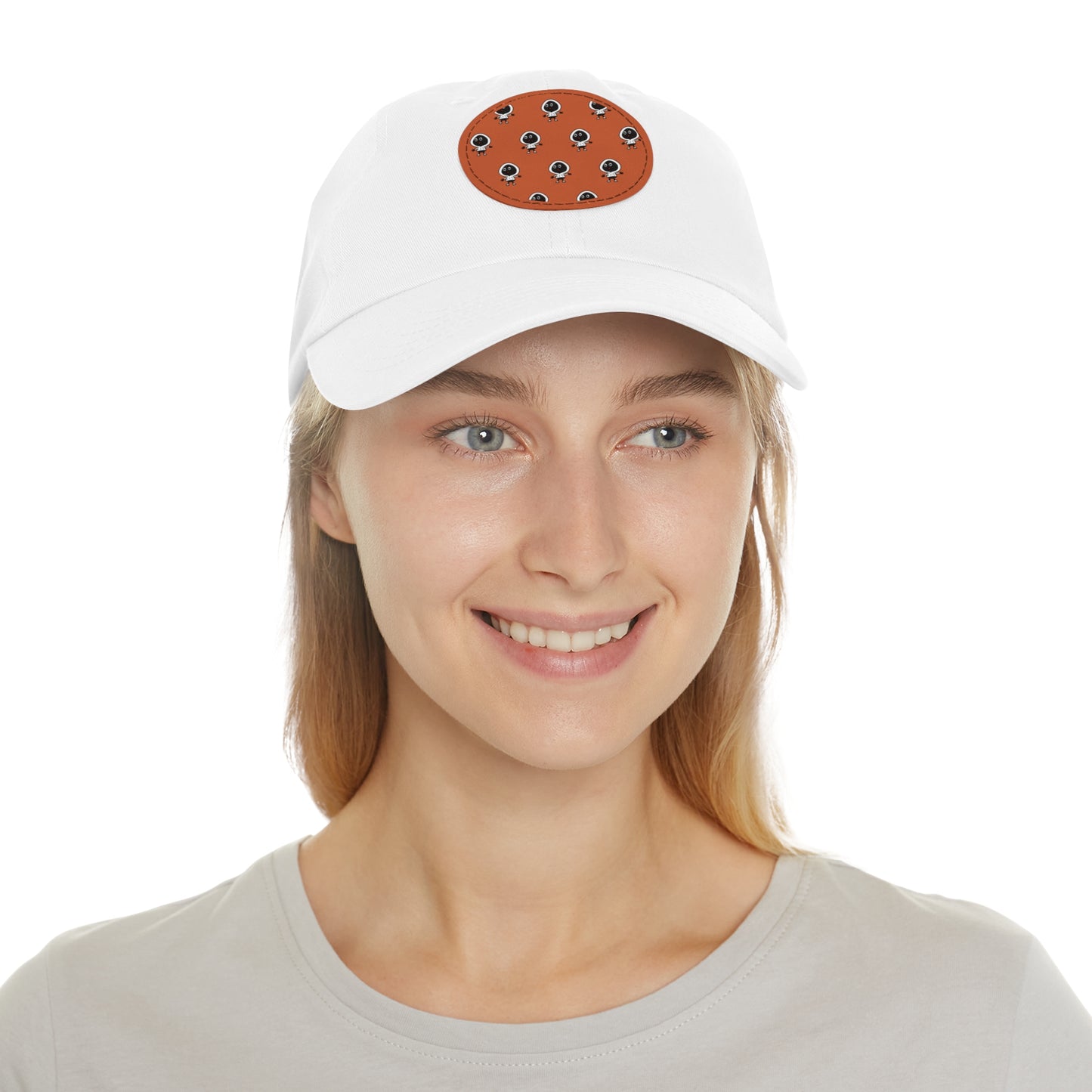 Dope Fiction Dad Hat with Leather Patch (Round)