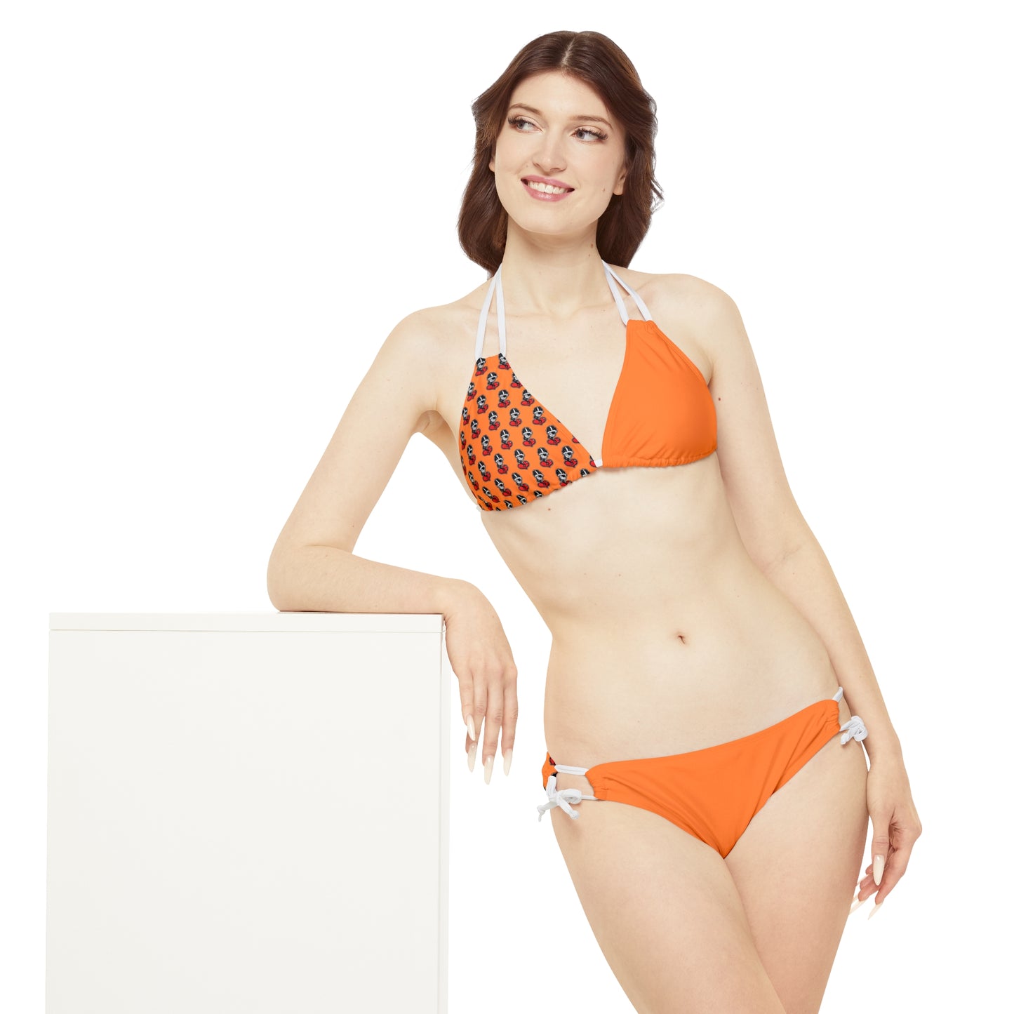 Crusta Sunset Strappy Bikini Set (AOP)