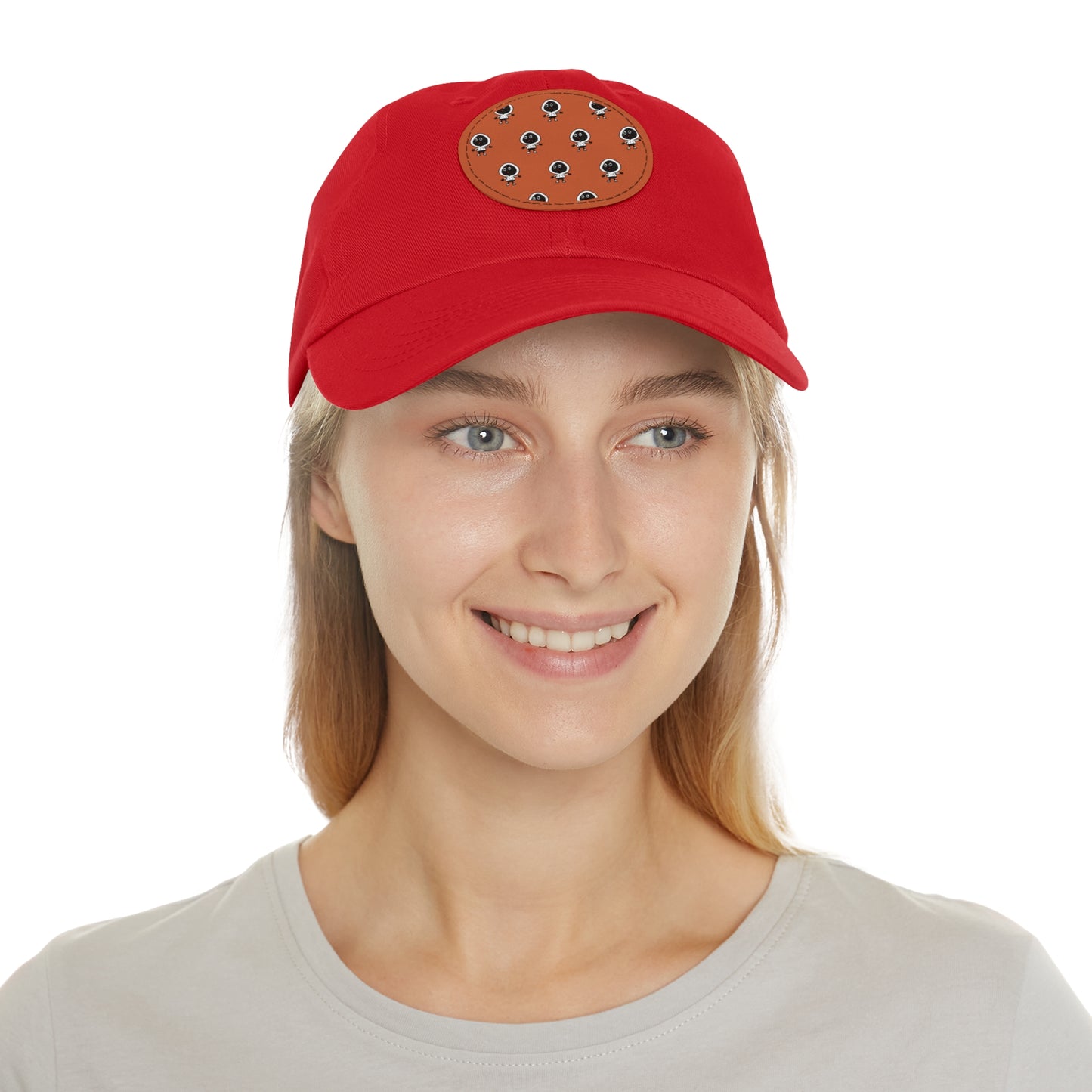 Dope Fiction Dad Hat with Leather Patch (Round)